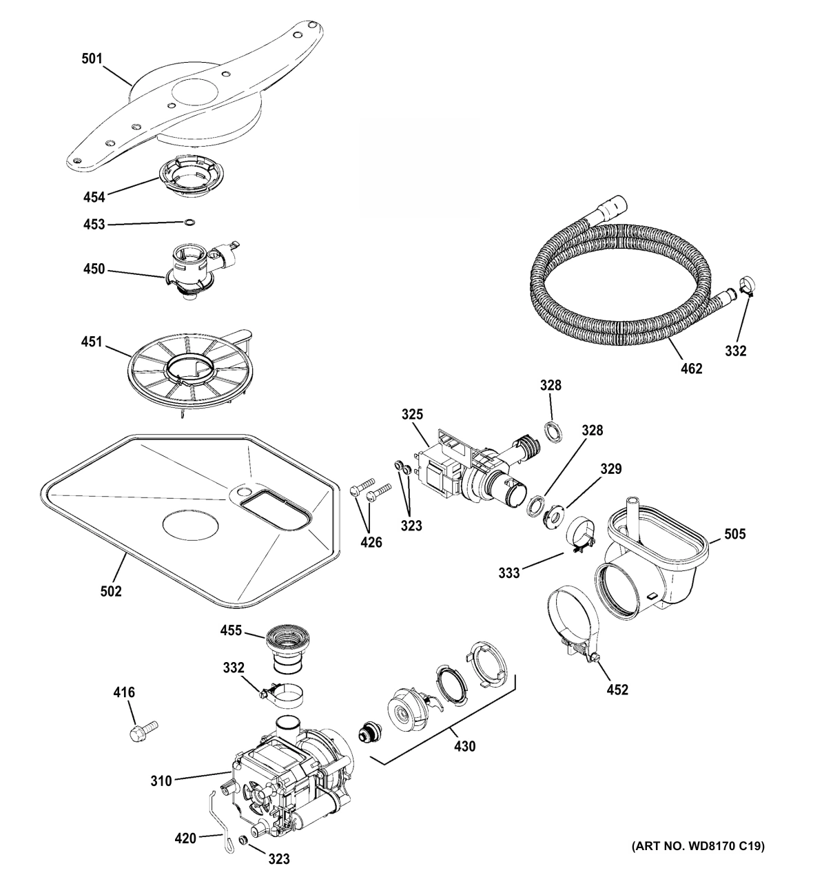 MOTOR-PUMP MECHANISM