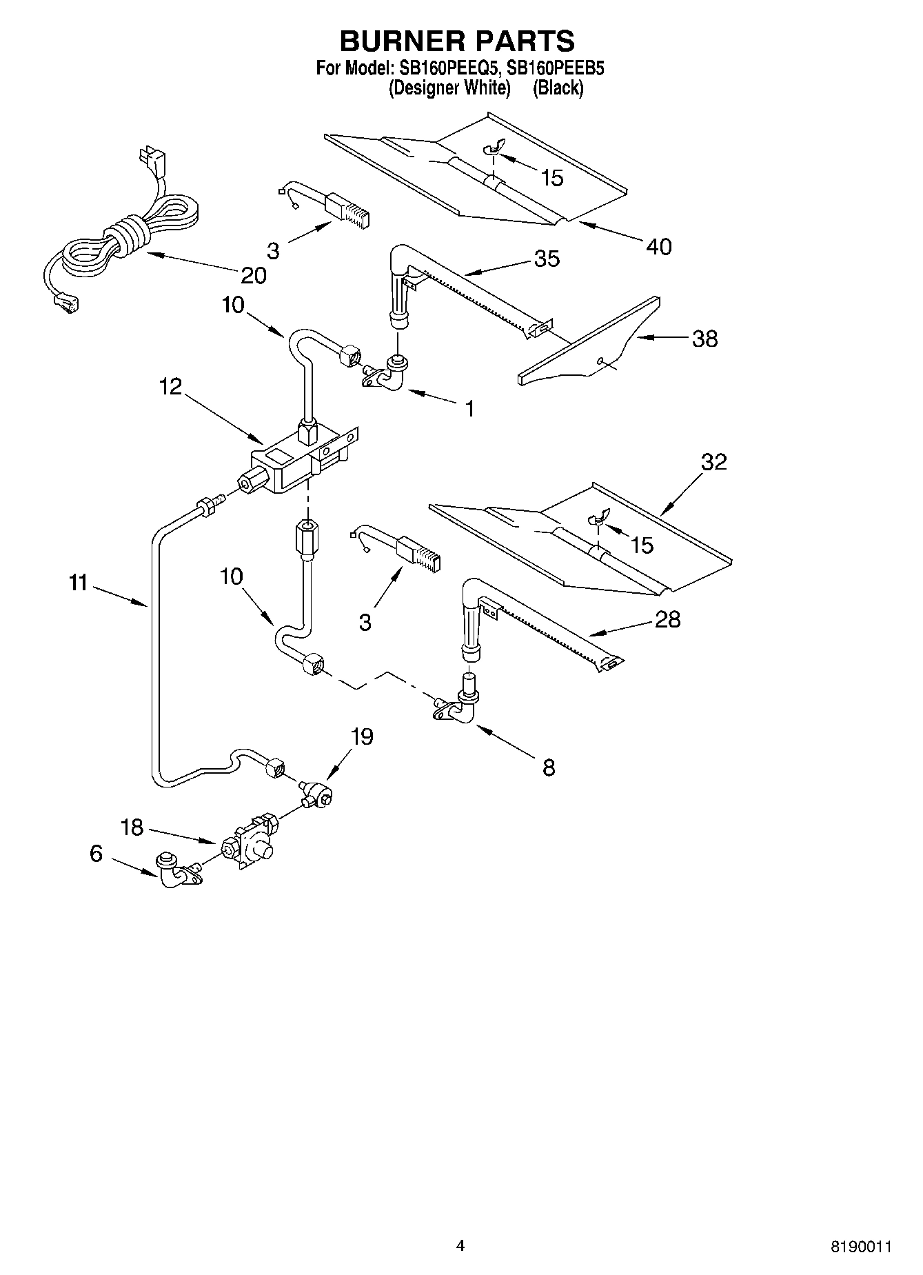 03 - BURNER PARTS