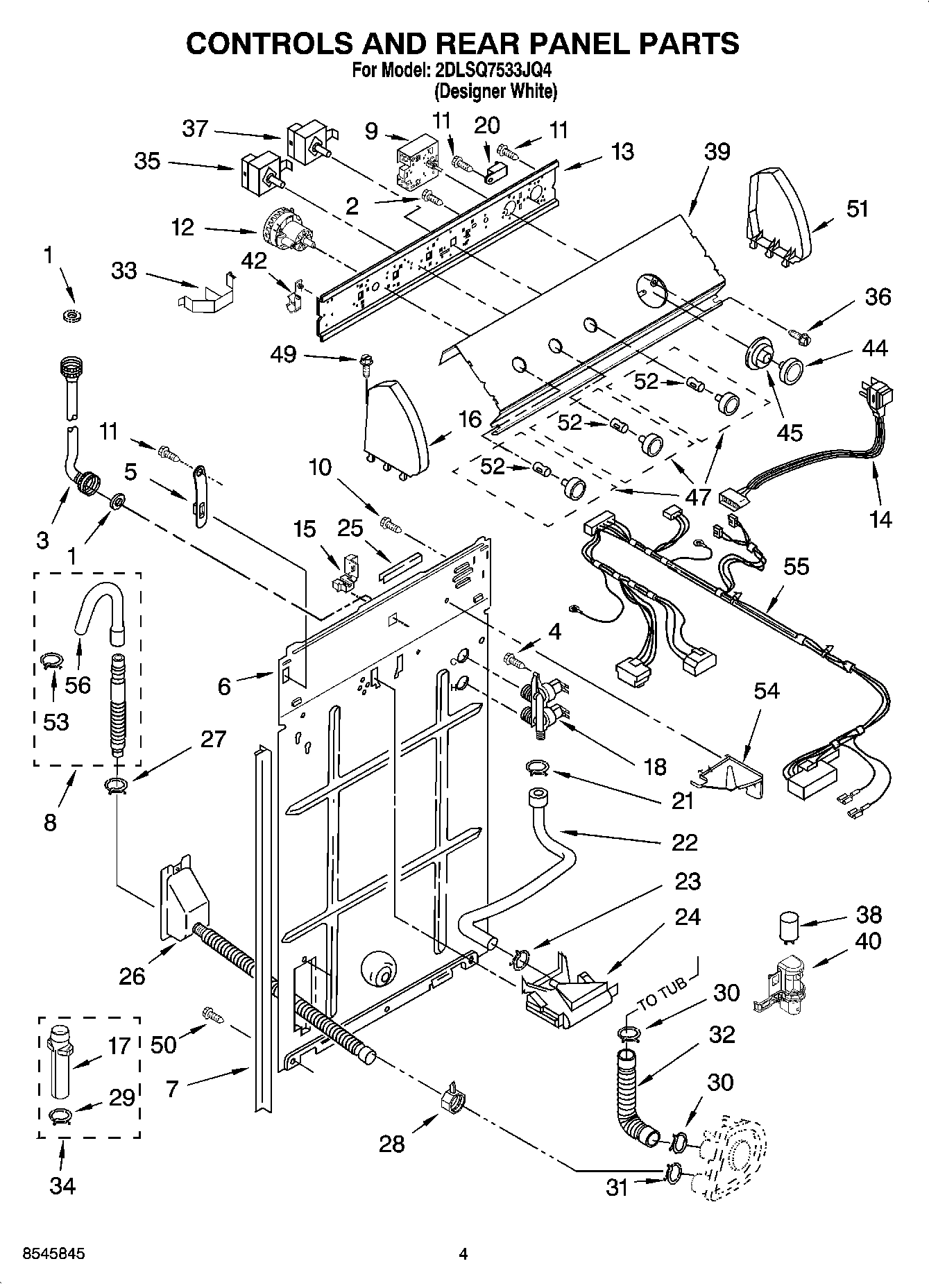 02 - CONTROLS AND REAR PANEL PARTS