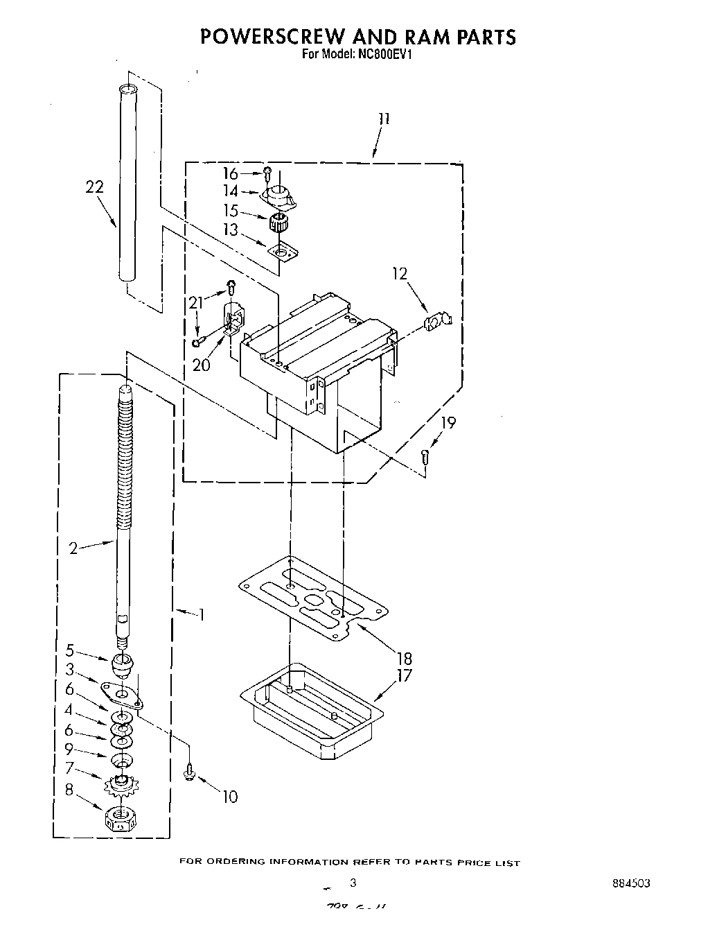 03 - POWER SCREW AND RAM