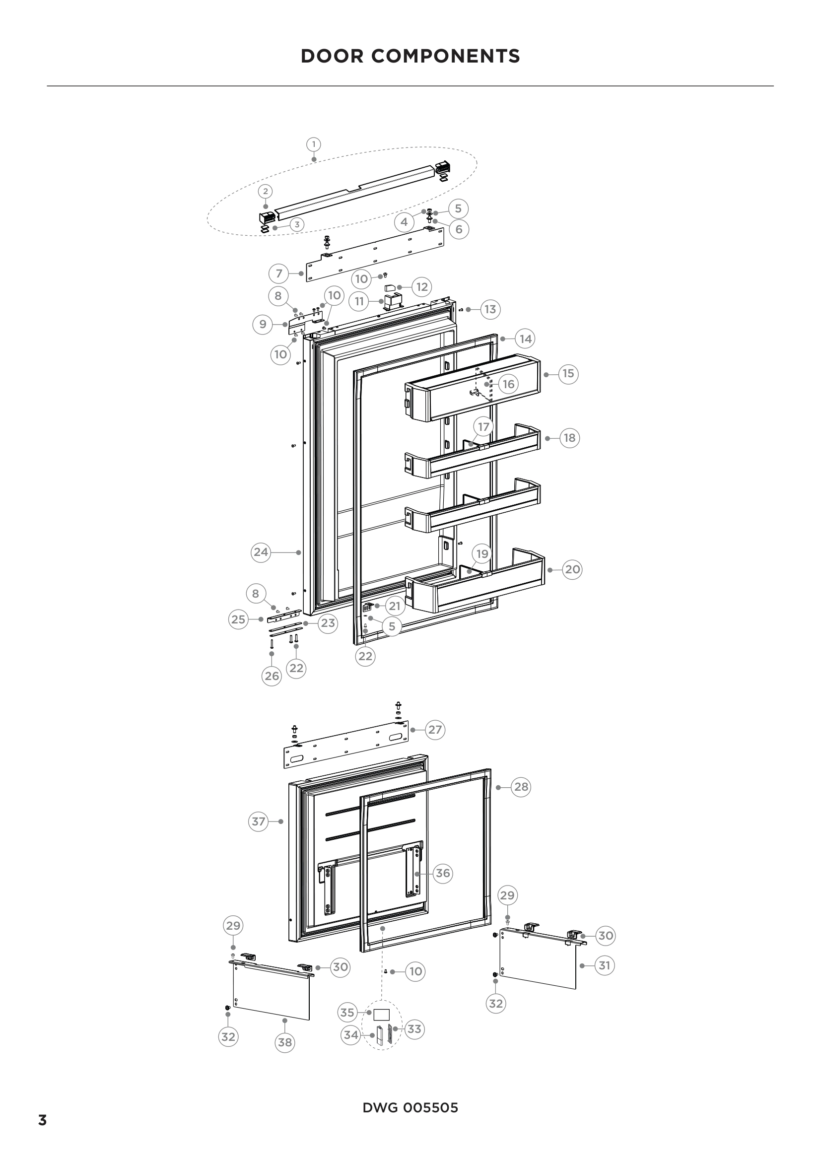 DOOR COMPONENTS