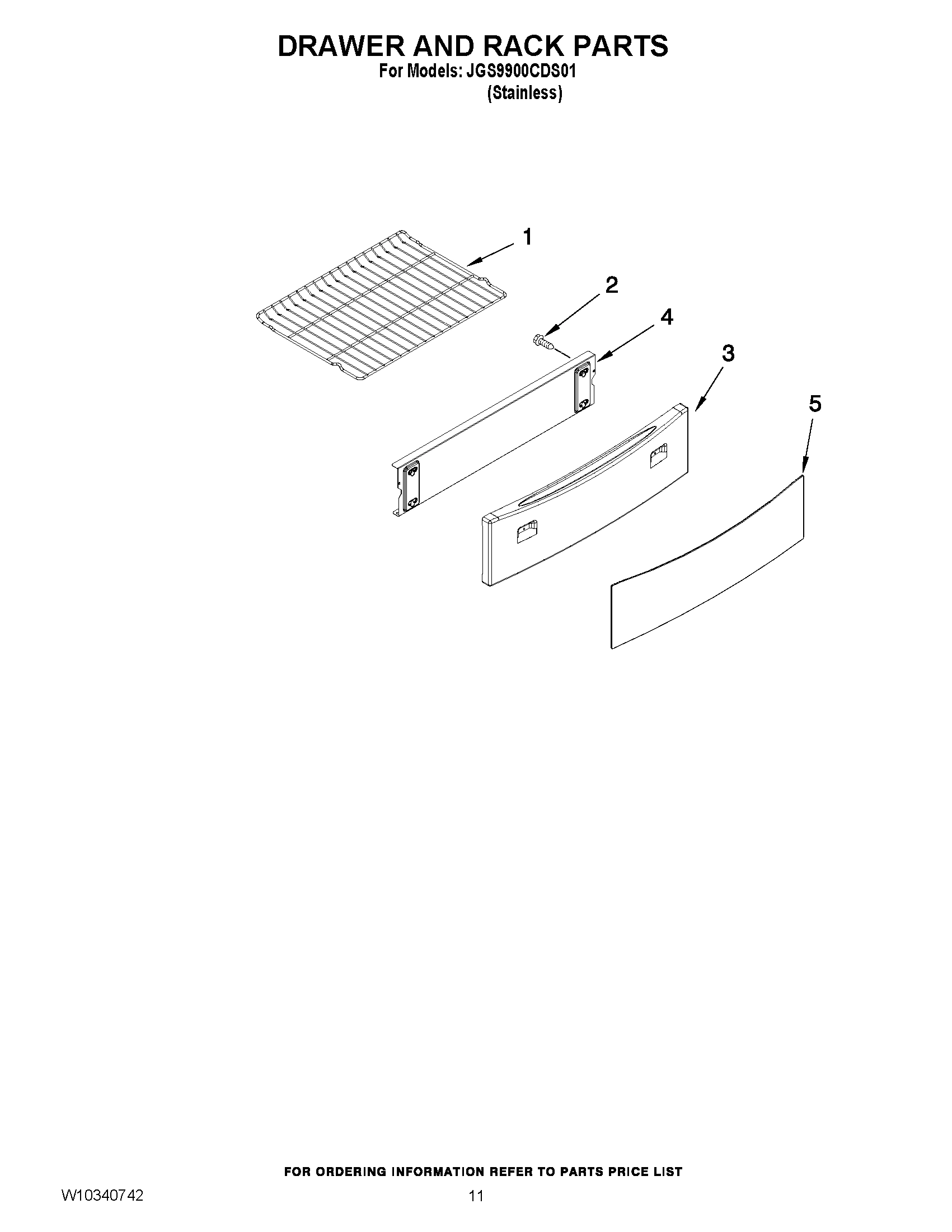 07 - DRAWER AND RACK PARTS