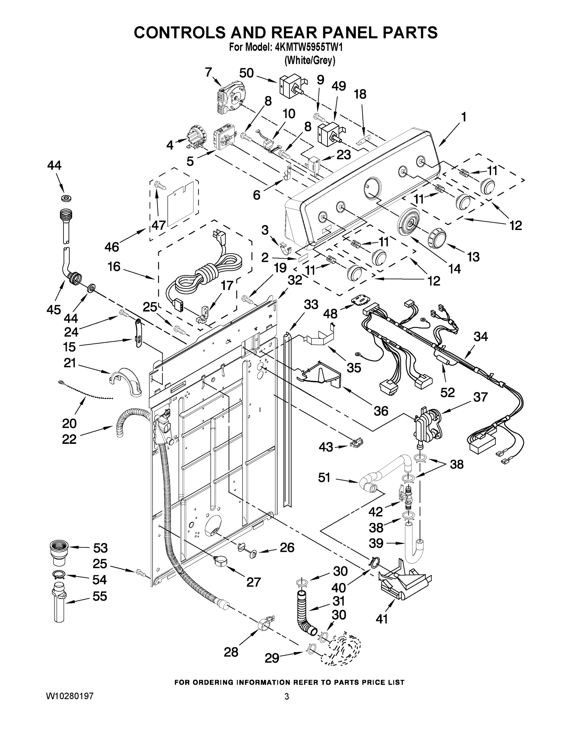 02 - CONTROLS AND REAR PANEL PARTS