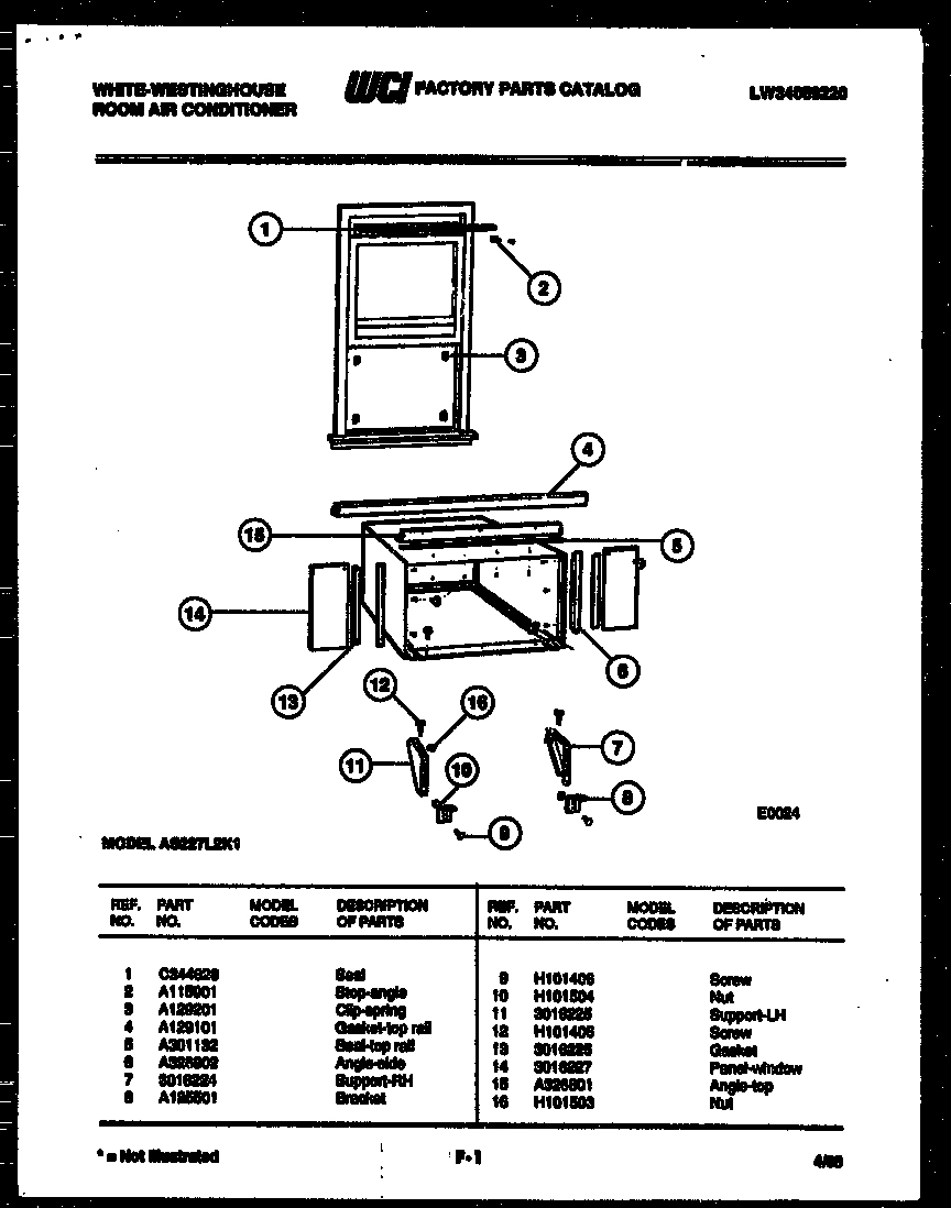 06 - CABINET AND INSTALLATION PARTS