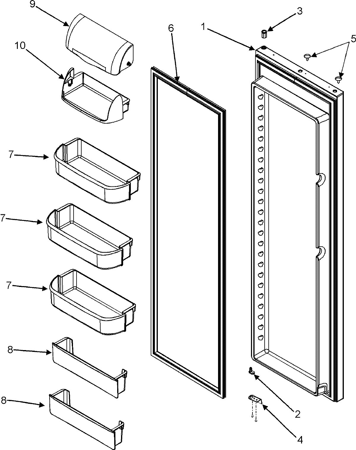 15 - REFRIGERATOR DOOR