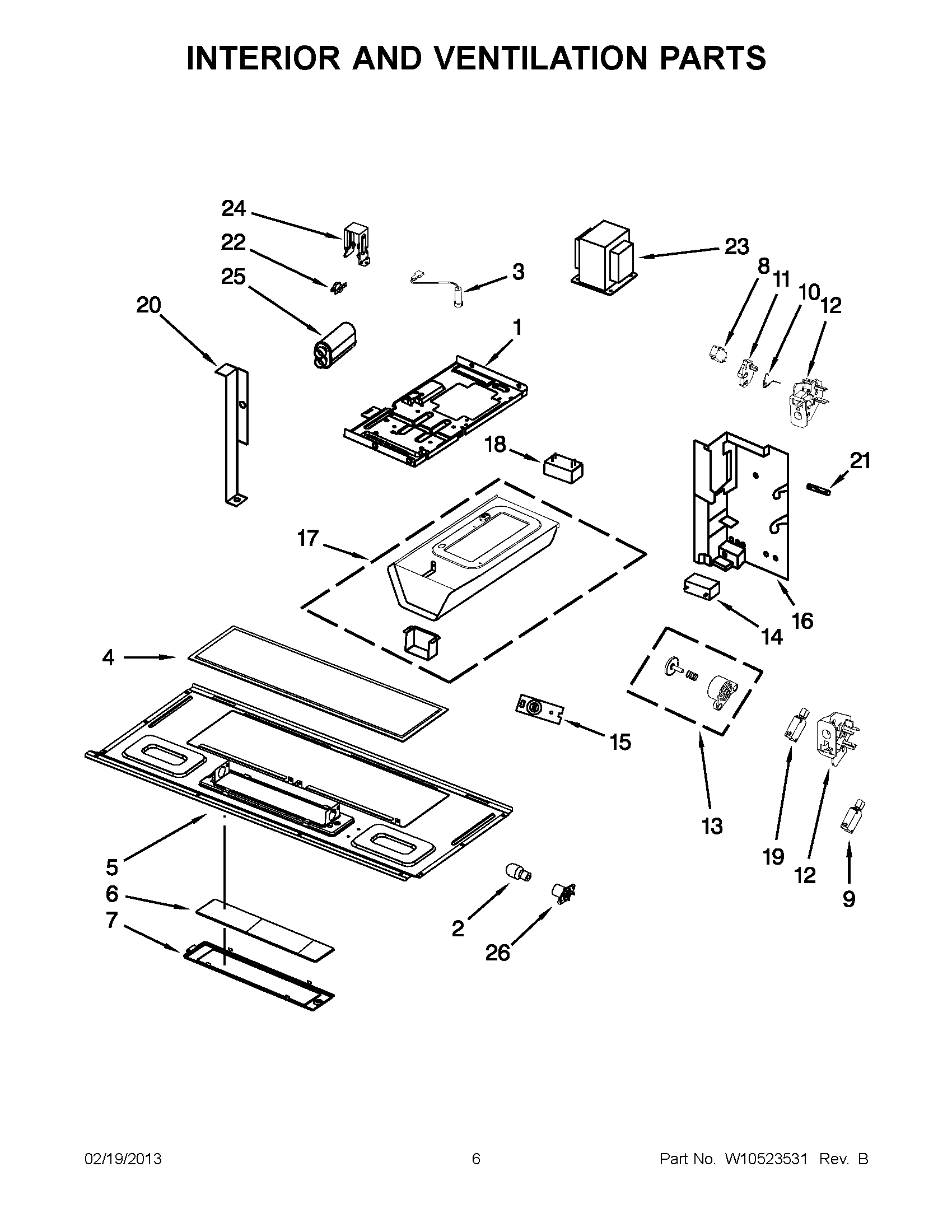 03 - INTERIOR AND VENTILATION PARTS