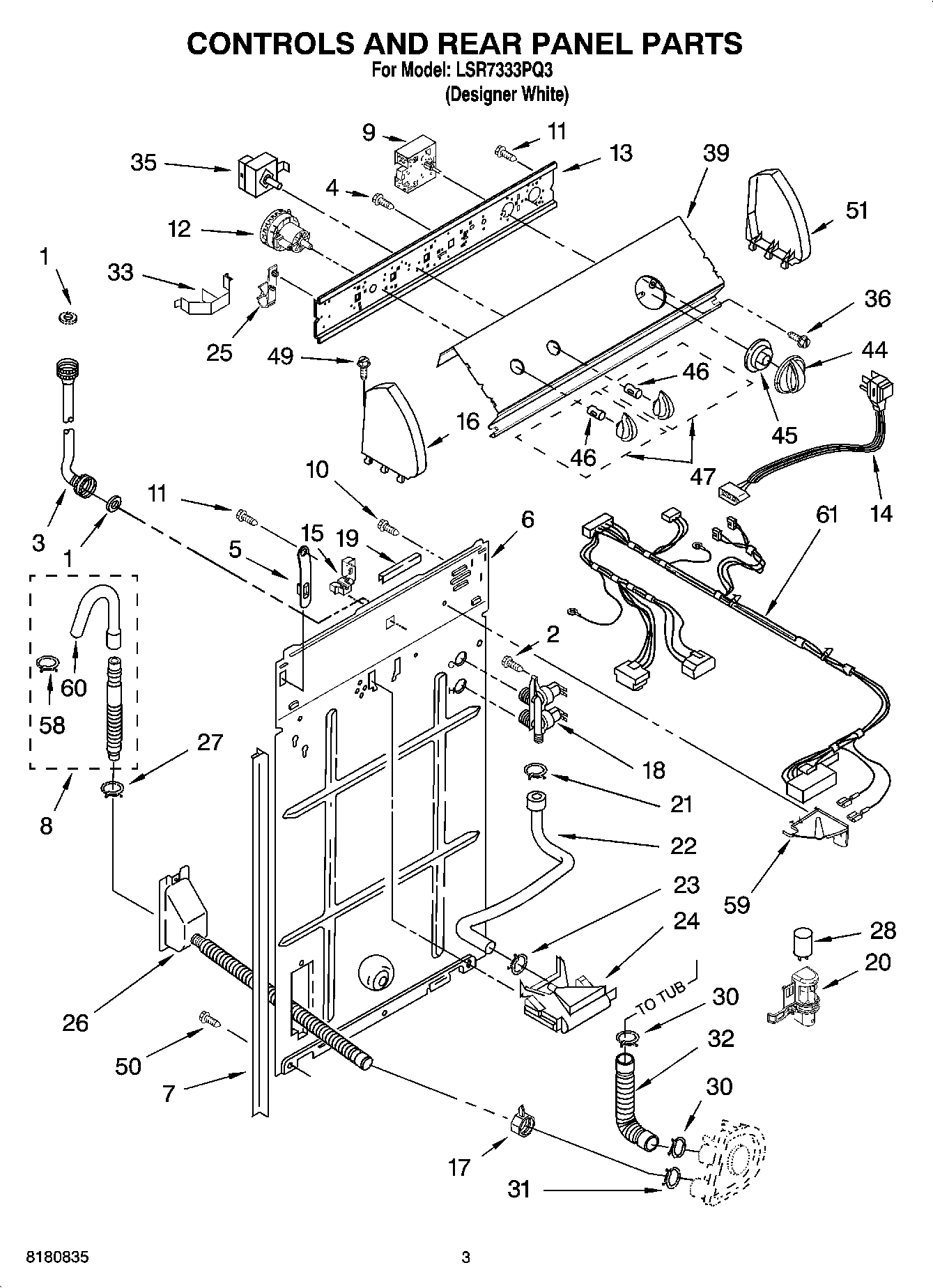 02 - CONTROLS AND REAR PANEL PARTS