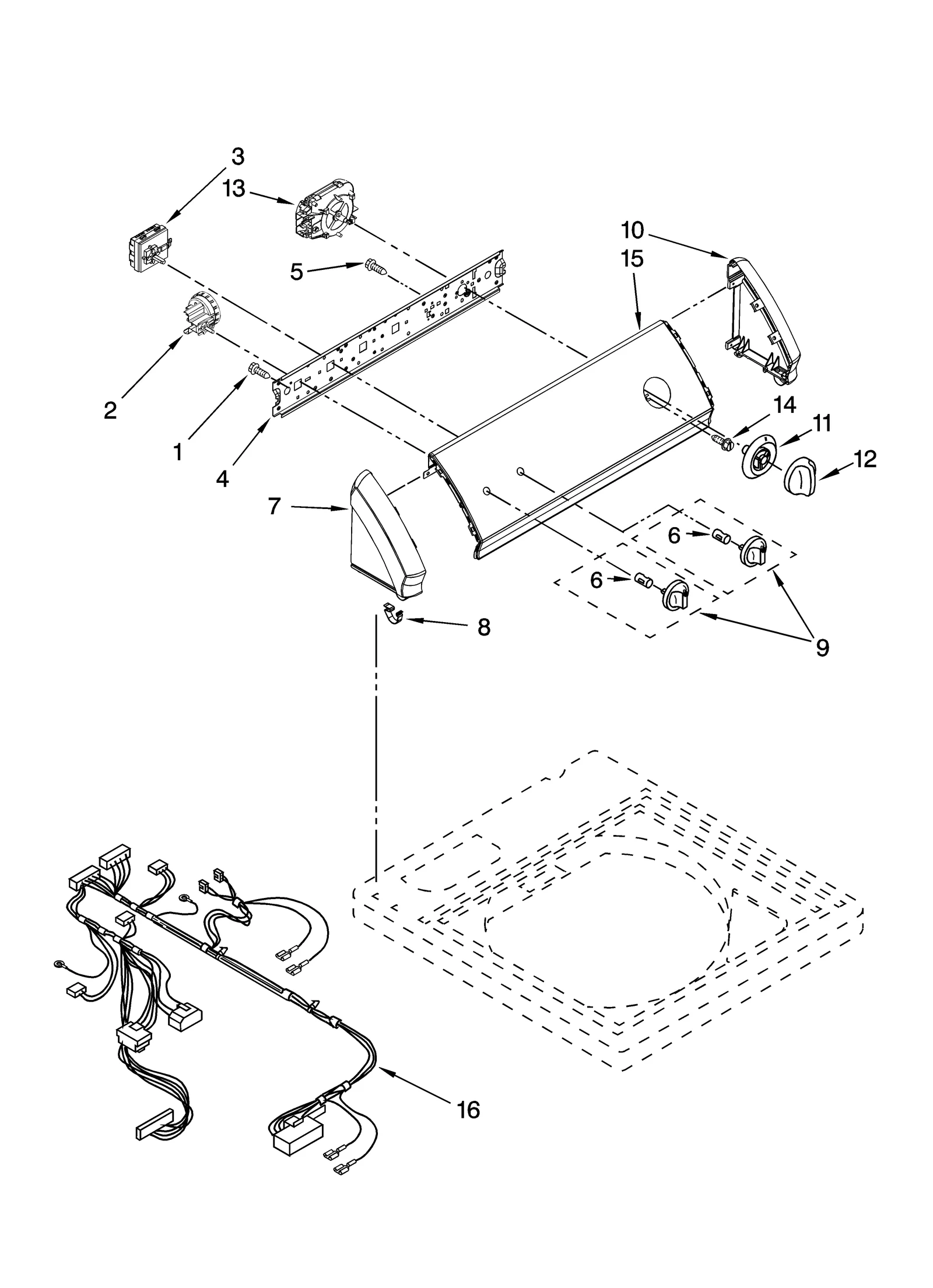 CONTROL PANEL PARTS