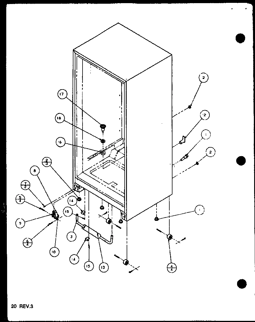 02 - CABINET BOTTOM AND BACK