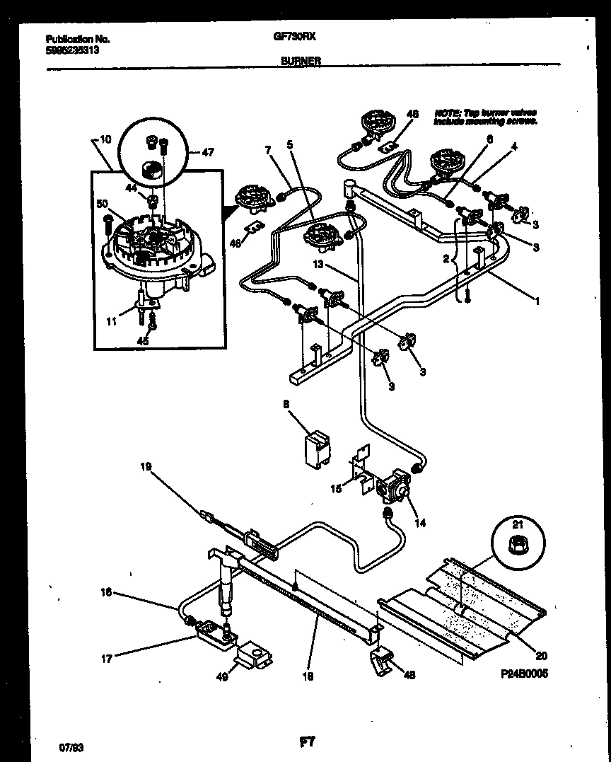 03 - BURNER, MANIFOLD AND GAS CONTROL