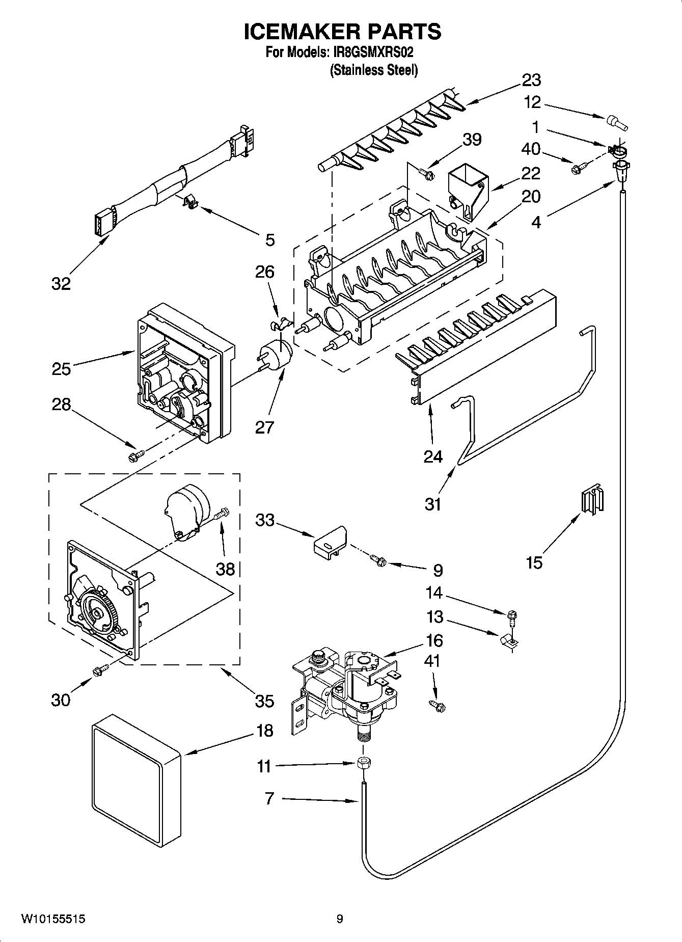 05 - ICEMAKER PARTS