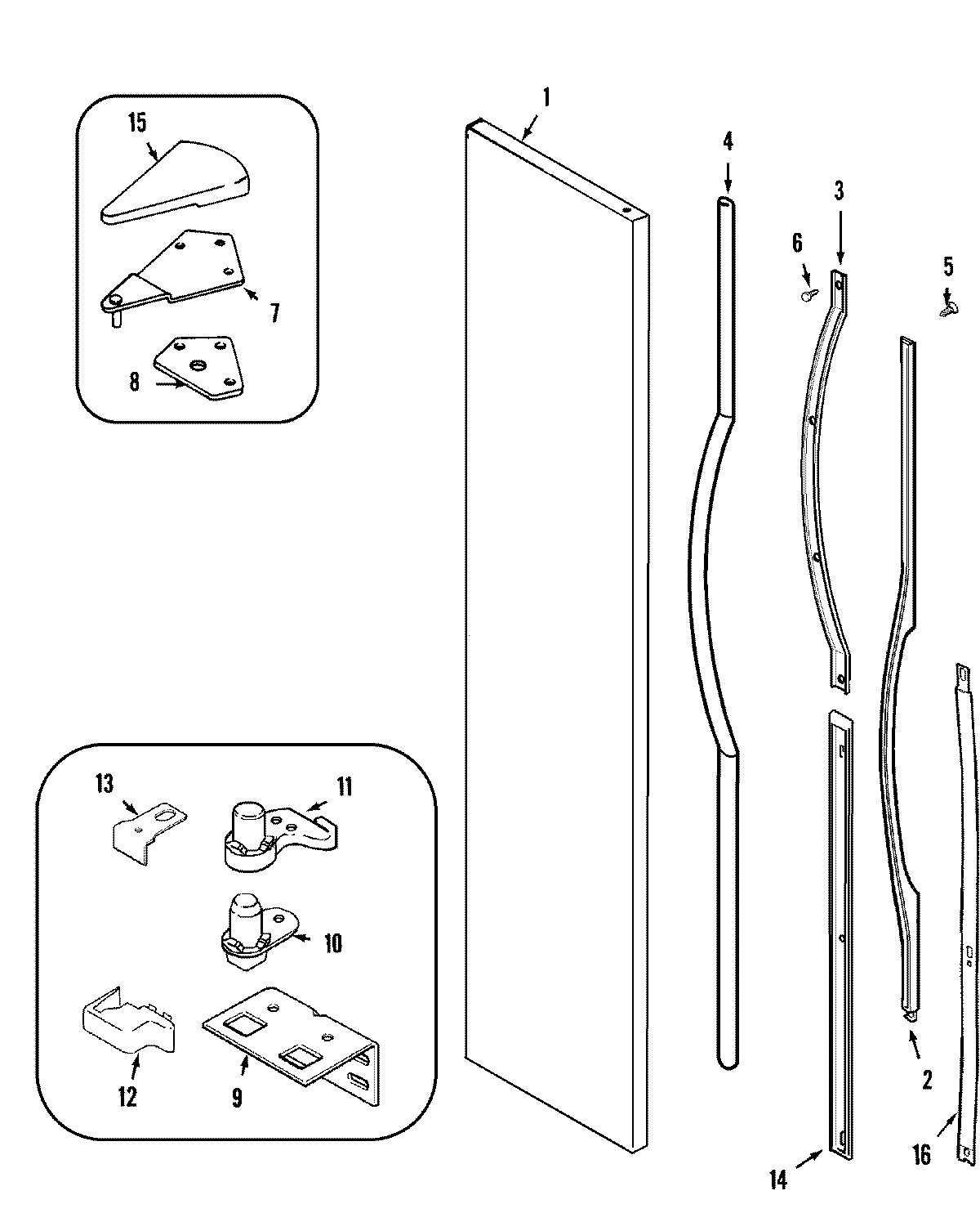 05 - FREEZER OUTER DOOR