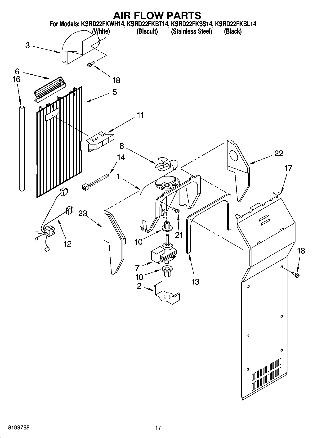 10 - AIR FLOW PARTS