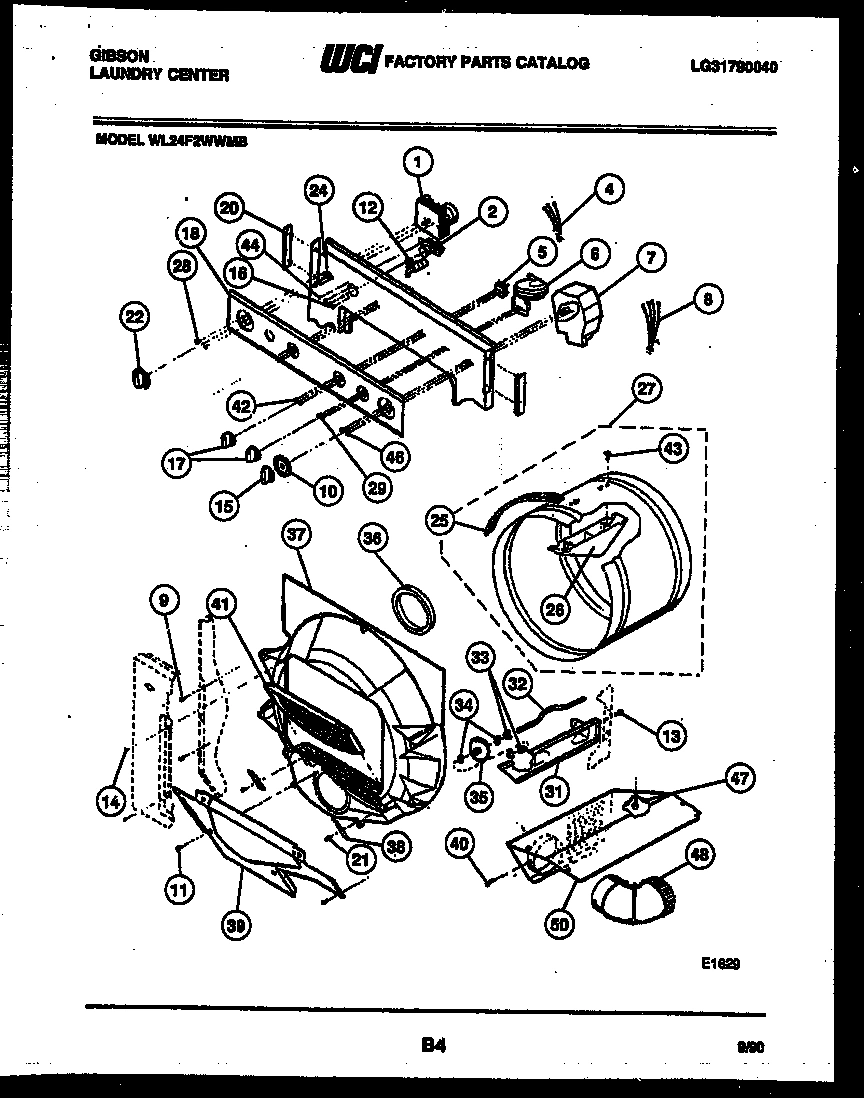03 - CONTROL, SEAL AND DRUM ASSEMBLY