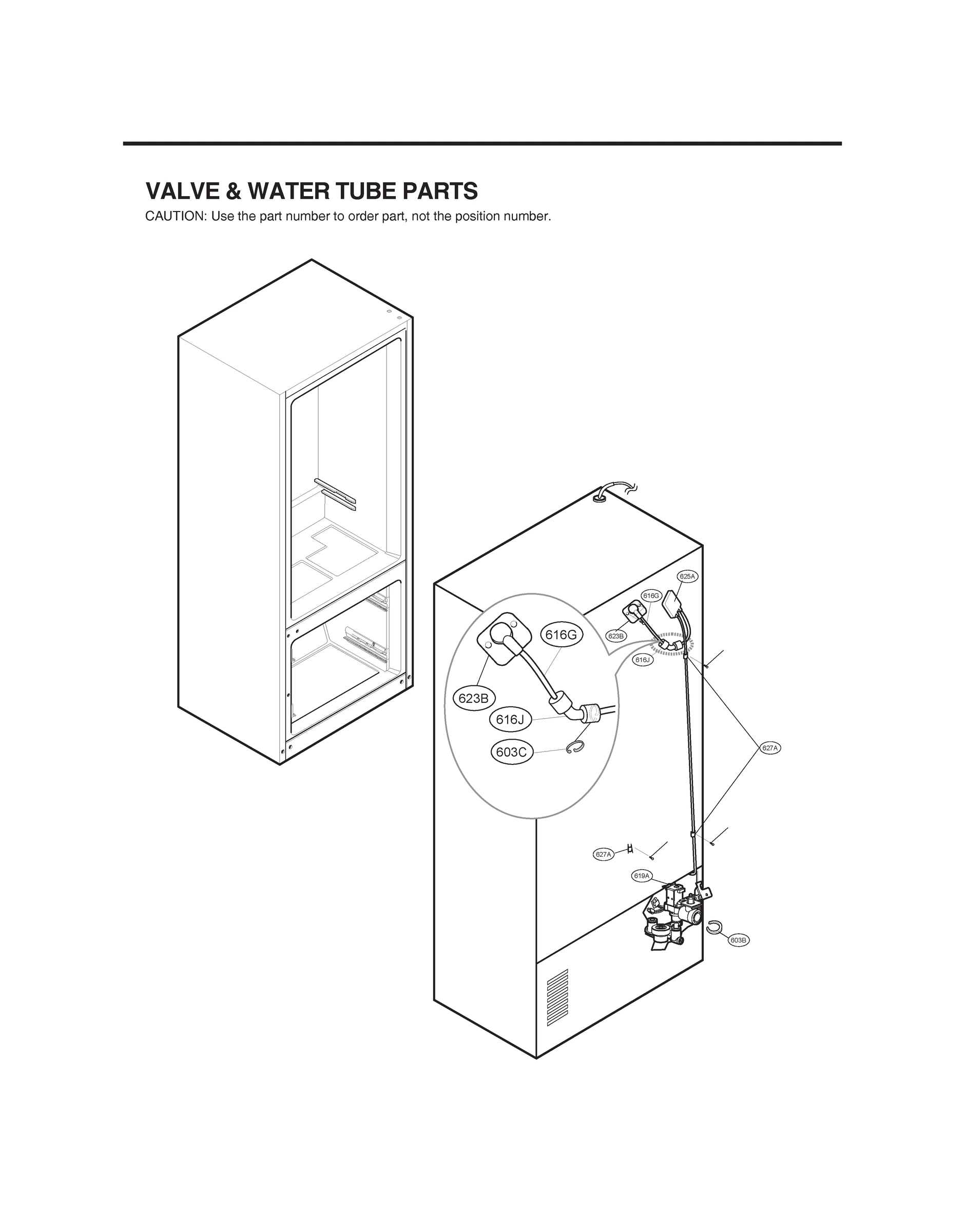 VALVE & WATER TUBE PARTS