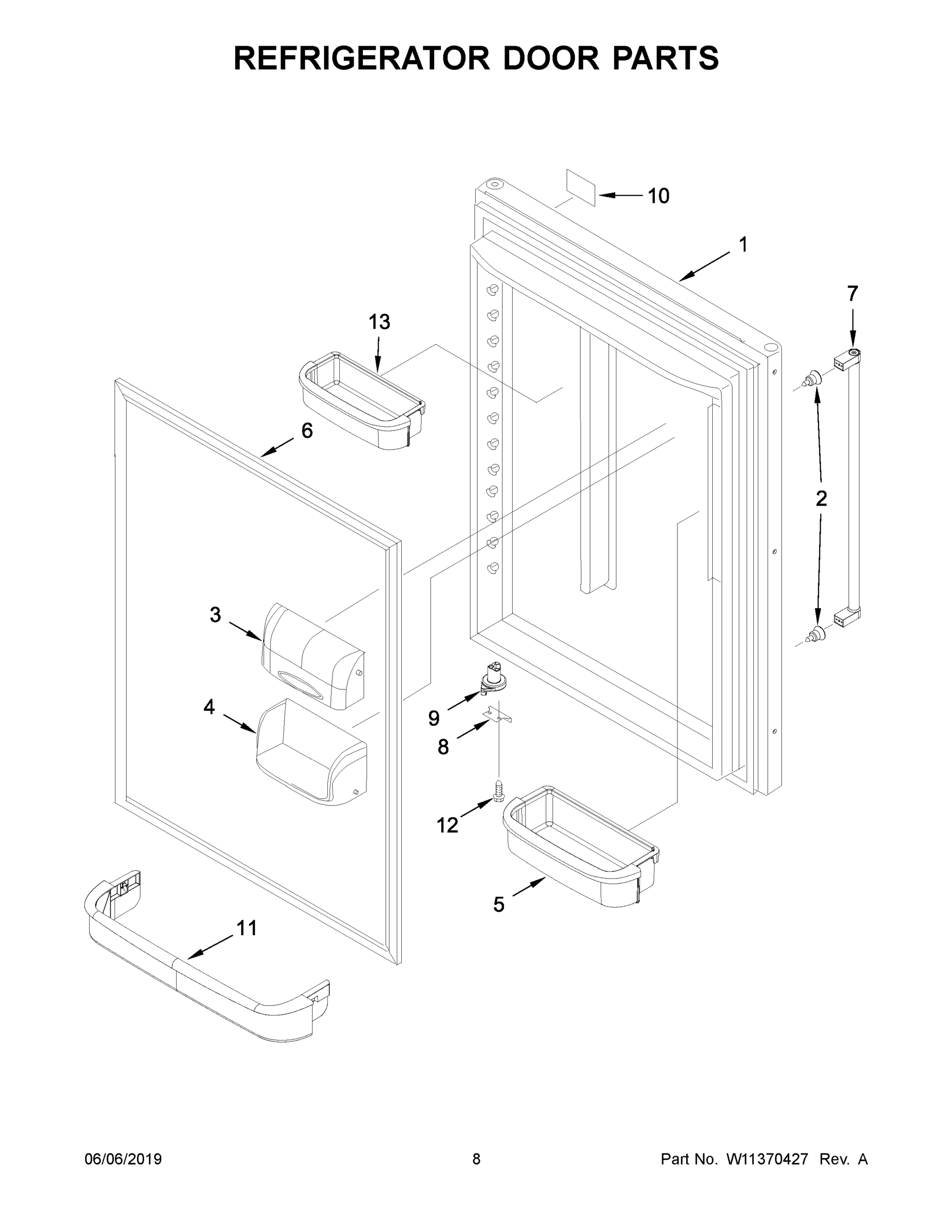 05 - REFRIGERATOR DOOR PARTS