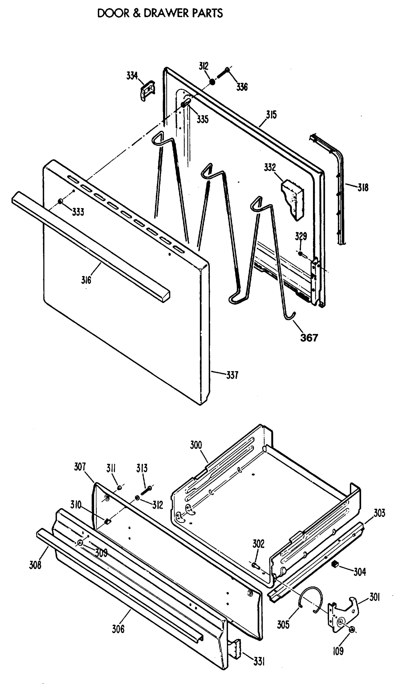 DDOOR & DRAWER PARTS