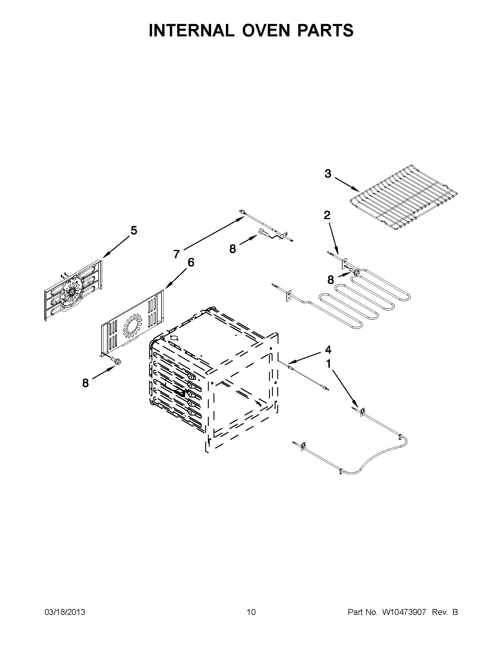 05 - INTERNAL OVEN PARTS
