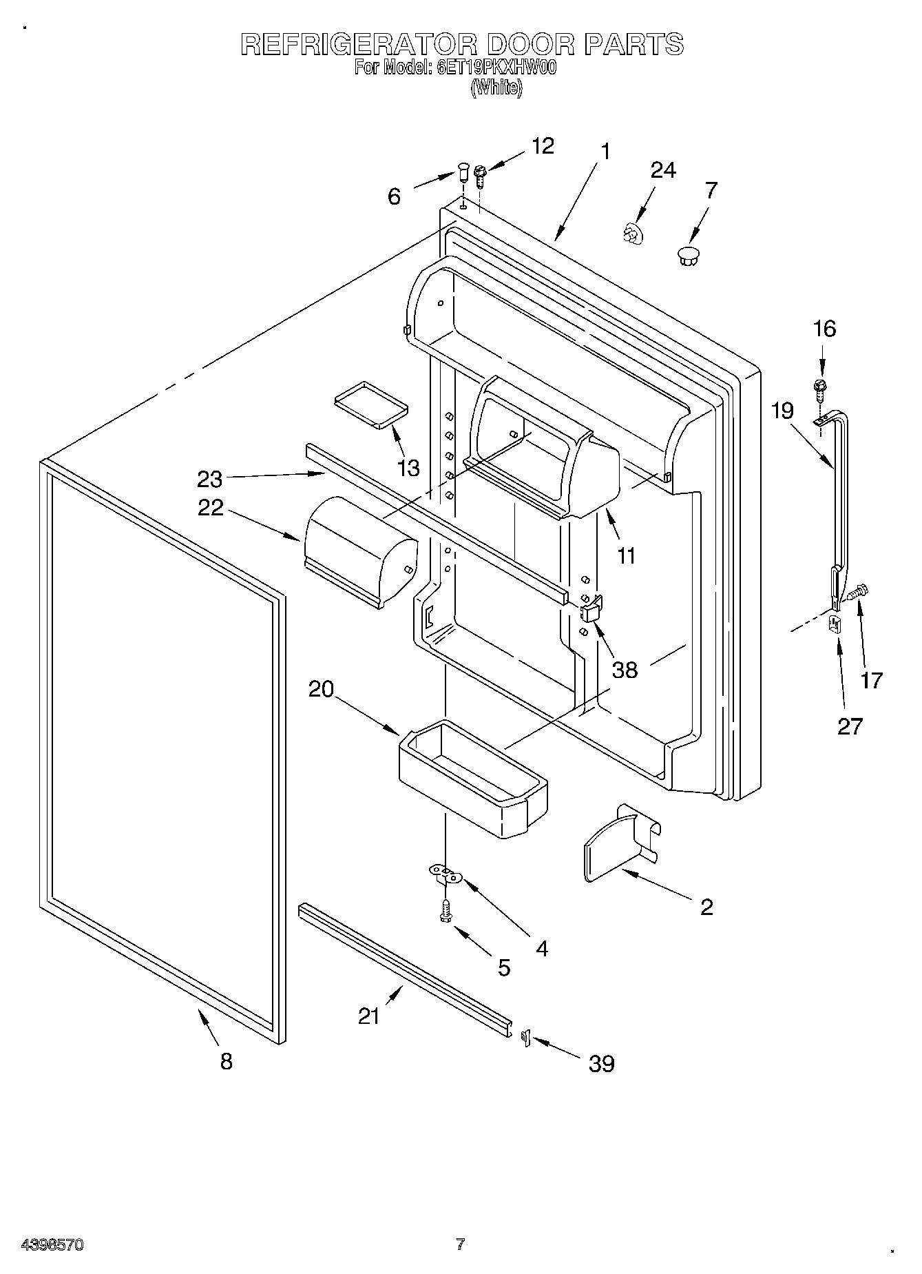 04 - REFRIGERATOR DOOR