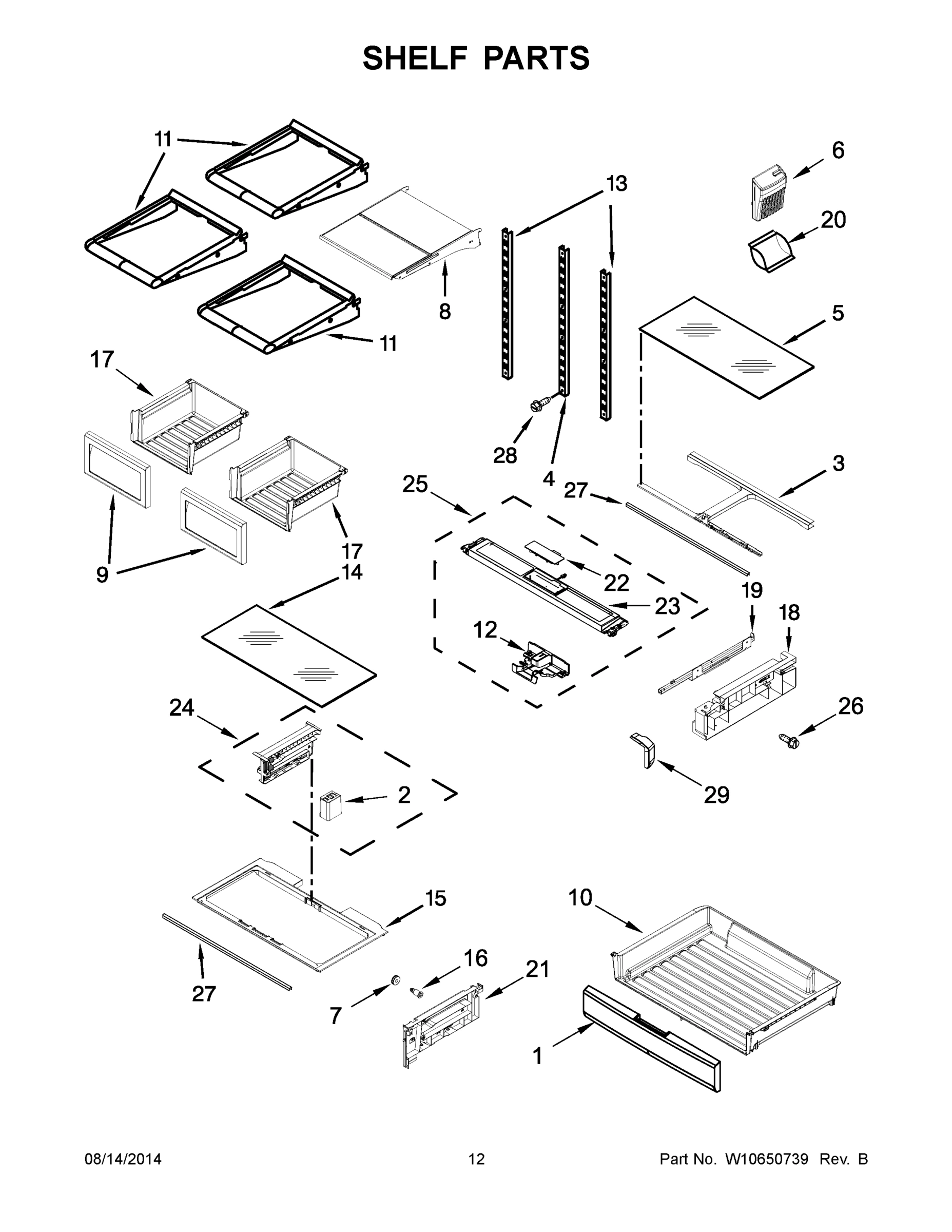 07 - SHELF PARTS