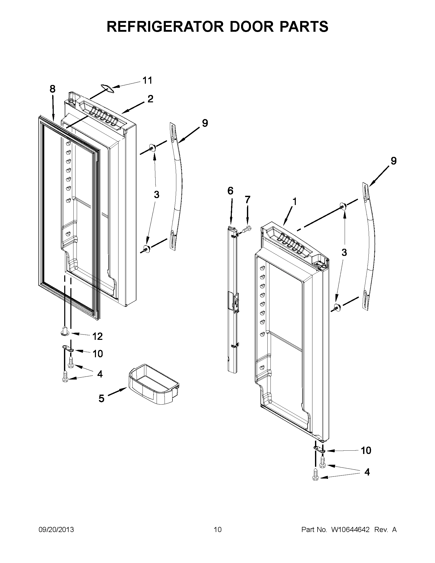 06 - REFRIGERATOR DOOR PARTS