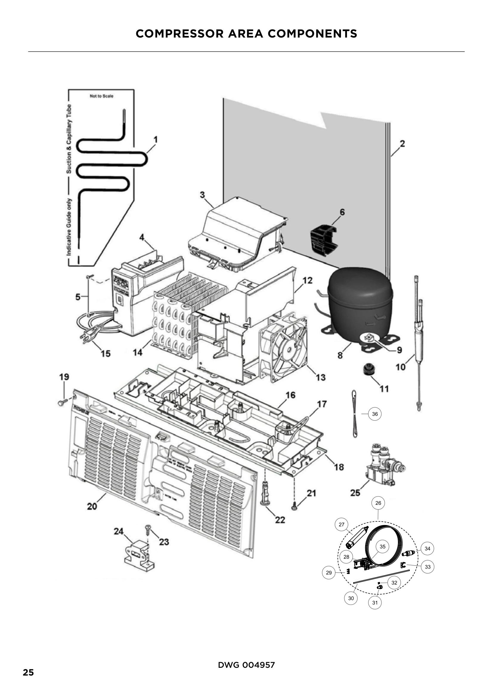 COMPRESSOR AREA COMPONENTS