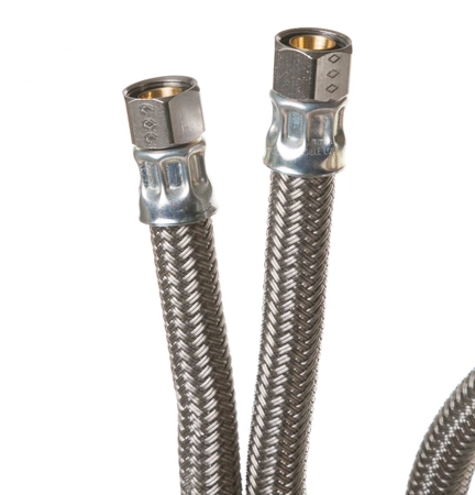 EvertechPRO Dishwasher Installation Kit - Universal 6ft Power Cord & Stainless Steel Hose With Fittings - View #11