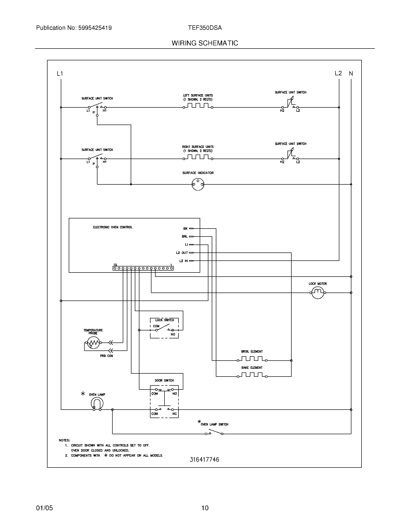 10 - WIRING SCHEMATIC