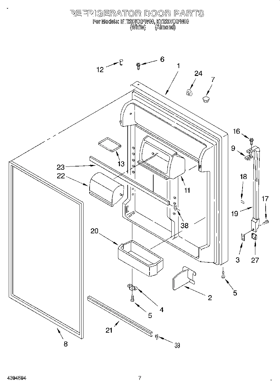 04 - REFRIGERATOR DOOR
