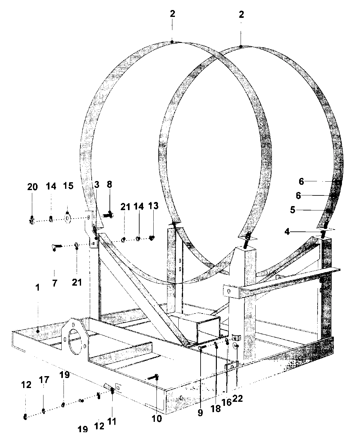 22 - BASE FRAME (SERIES 11)
