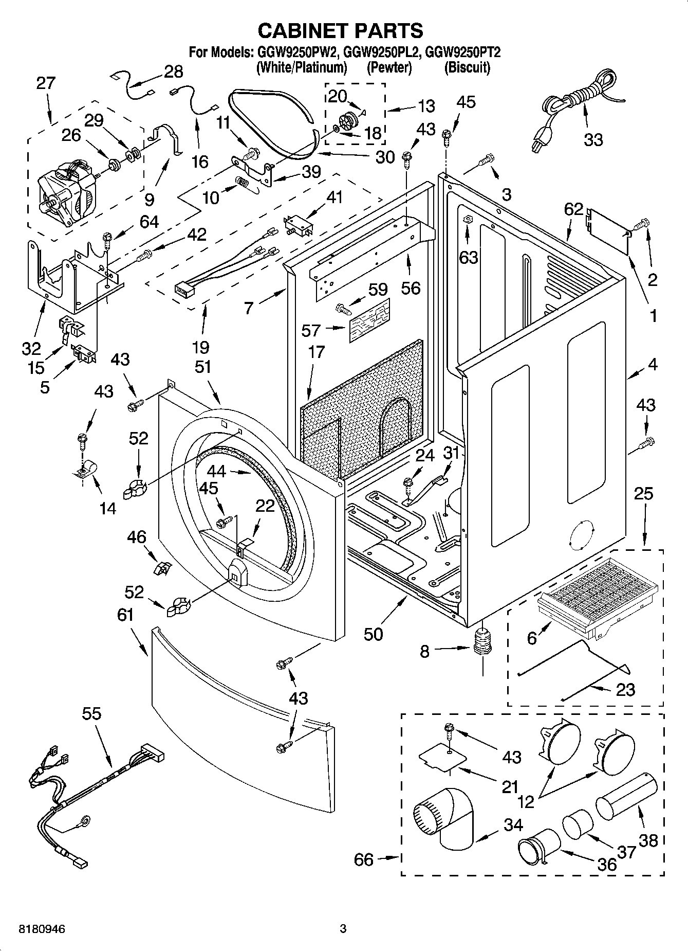 02 - CABINET PARTS