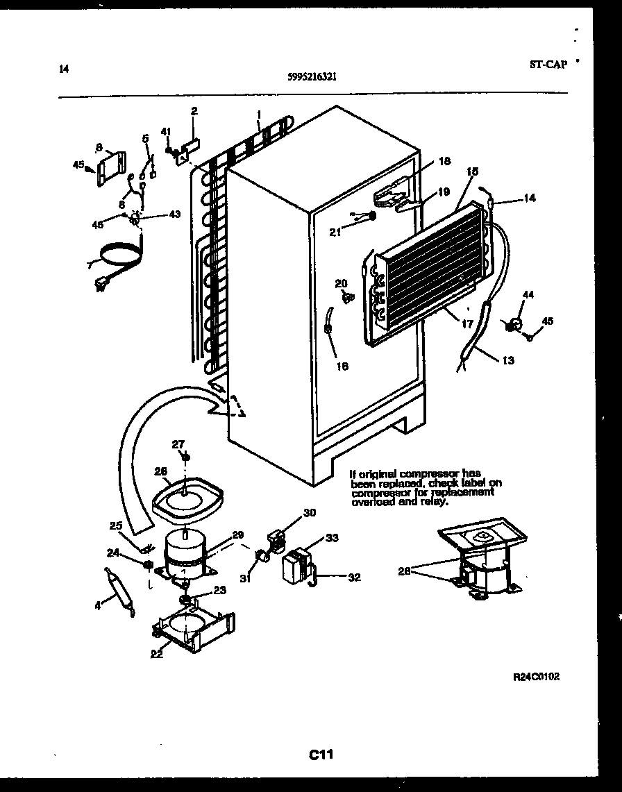 08 - SYSTEM AND AUTOMATIC DEFROST PARTS