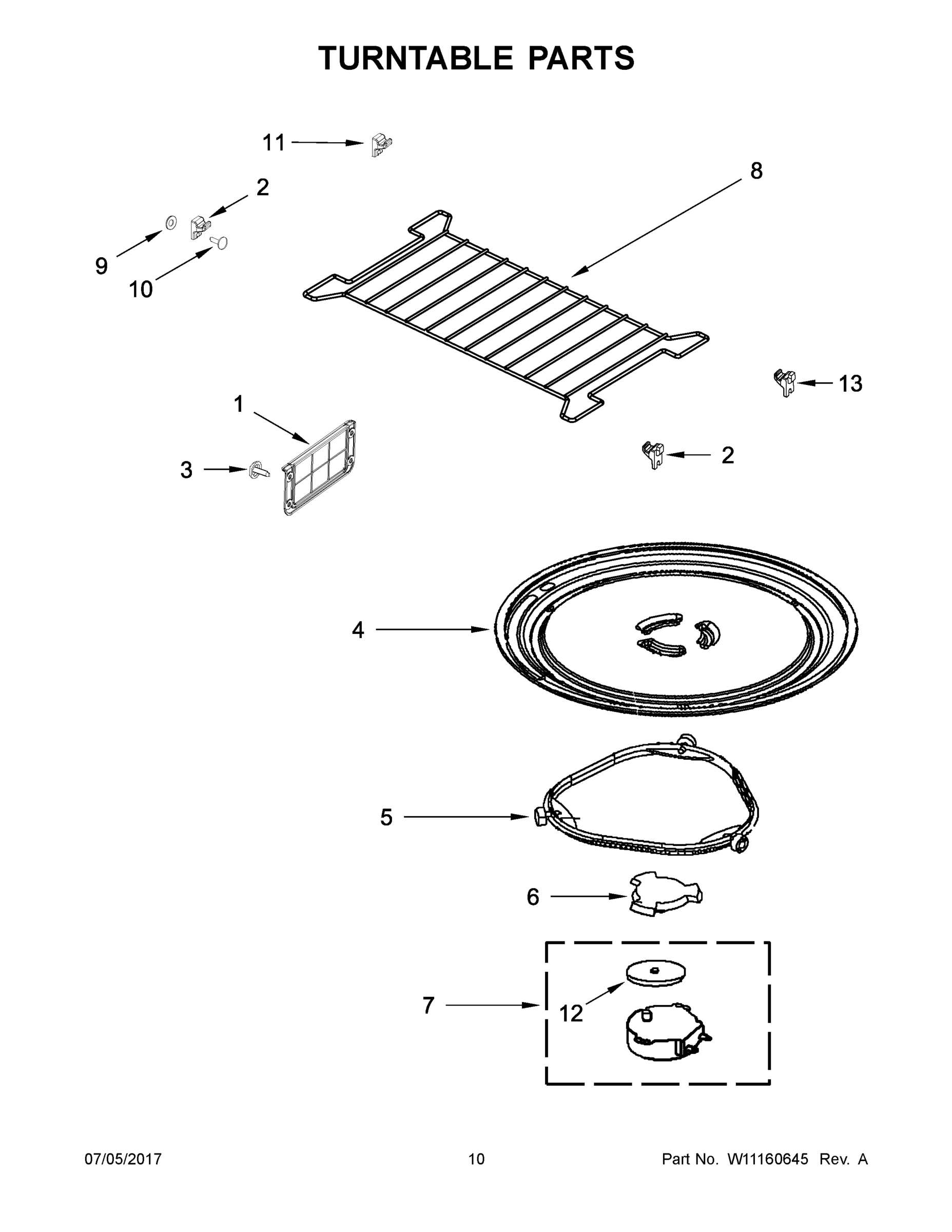 06 - TURNTABLE PARTS