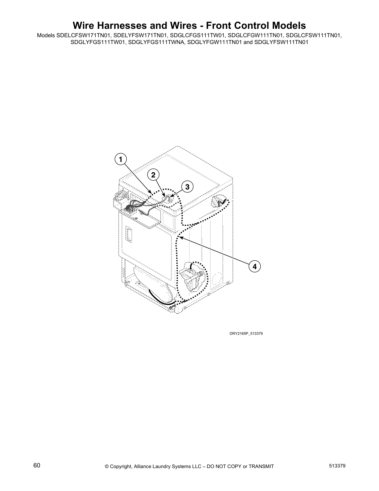 Wire Harnesses and Wires - Front Control Models