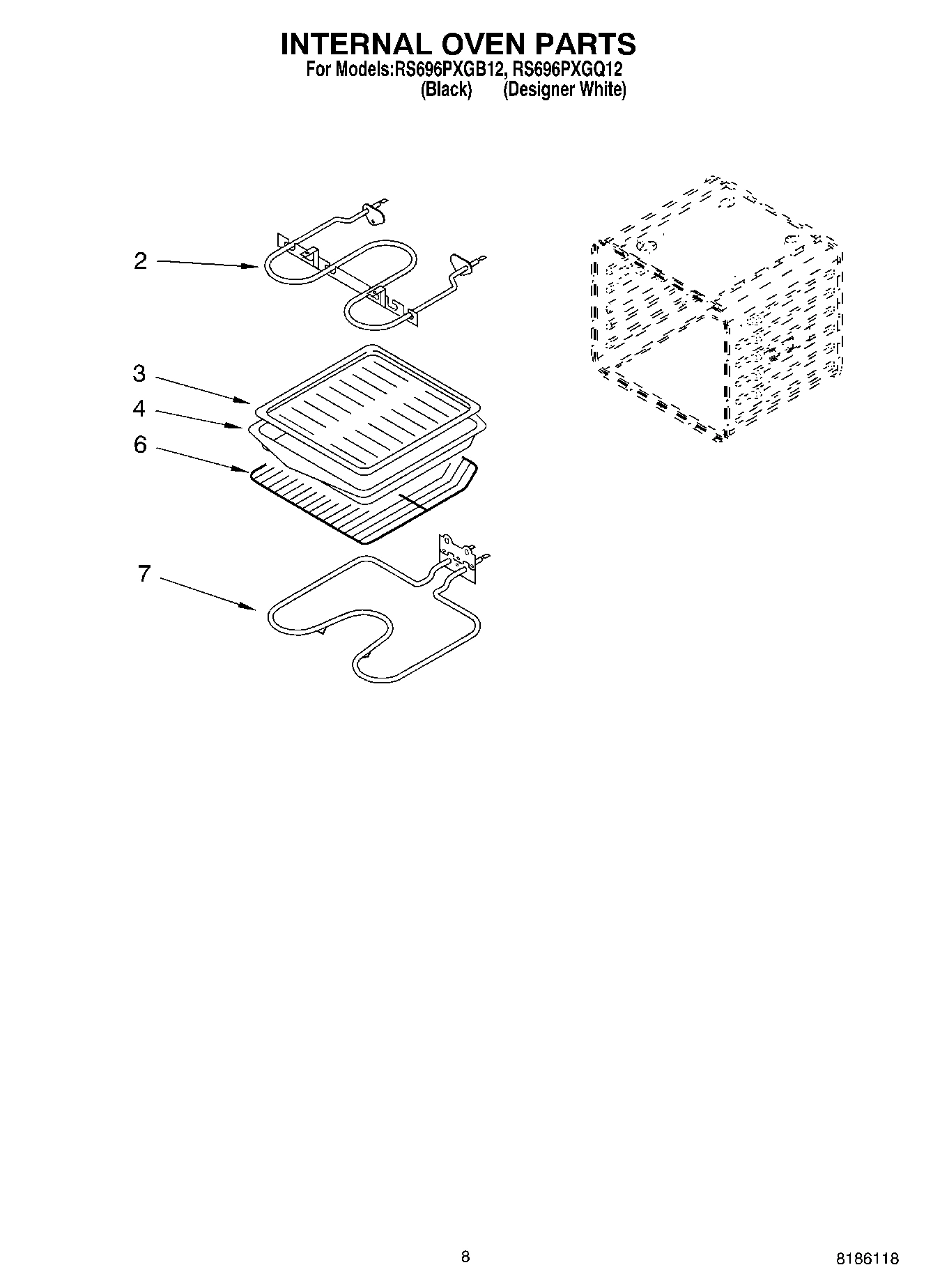 06 - INTERNAL OVEN PARTS, OPTIONAL PARTS