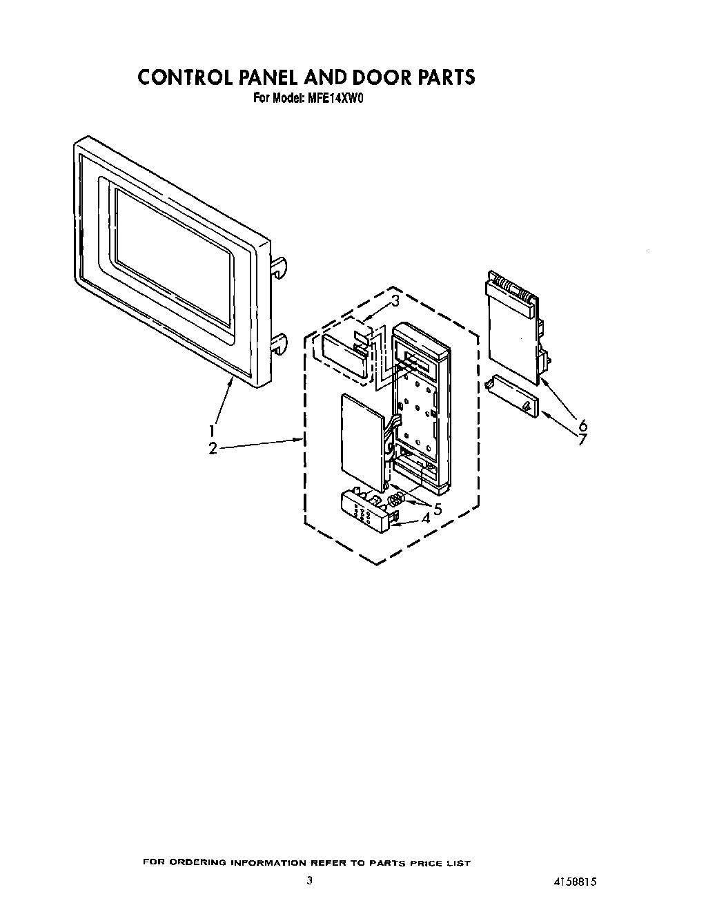 03 - CONTROL PANEL AND DOOR
