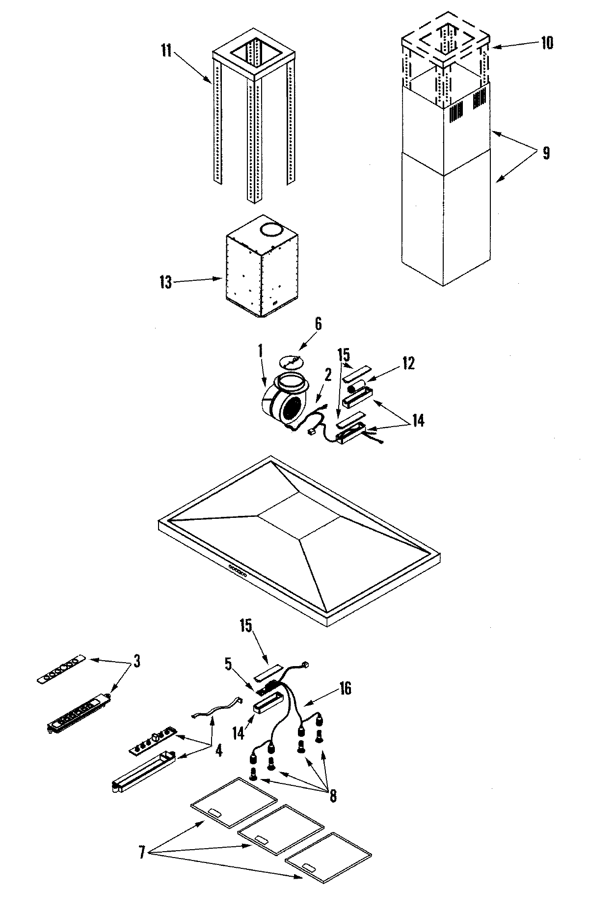 01 - HOOD COMPONENTS (COMPLETE)