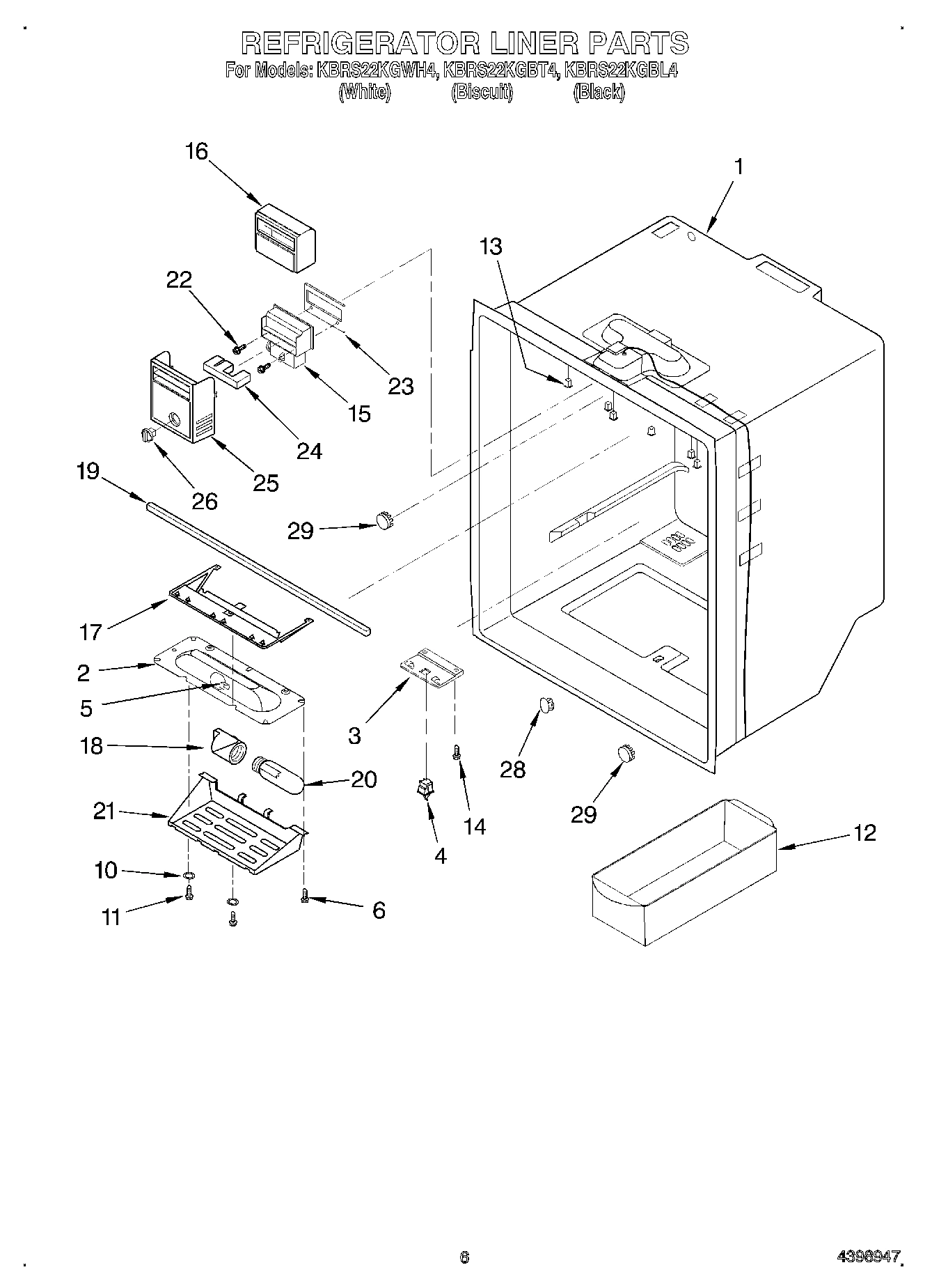 04 - REFRIGERATOR LINER