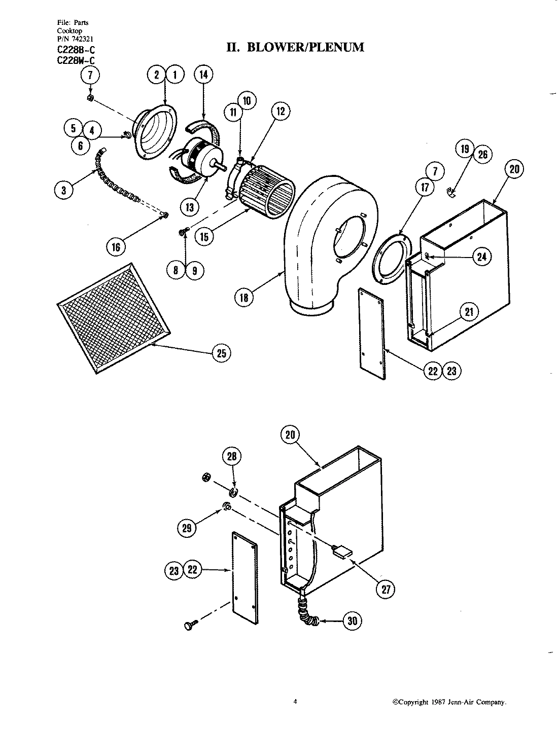 01 - BLOWER PLENUM