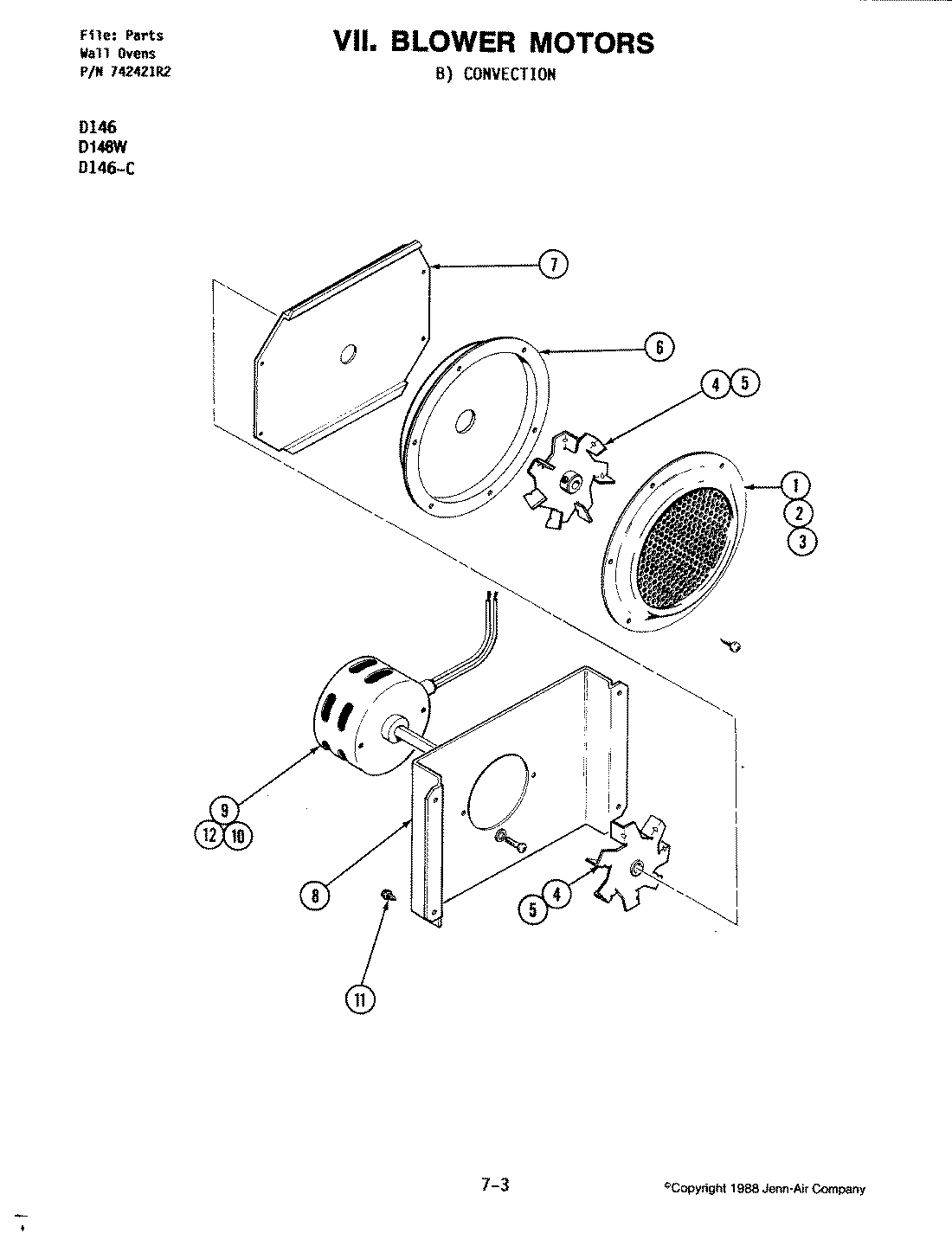 03 - BLOWER MOTOR (CONVECTION)