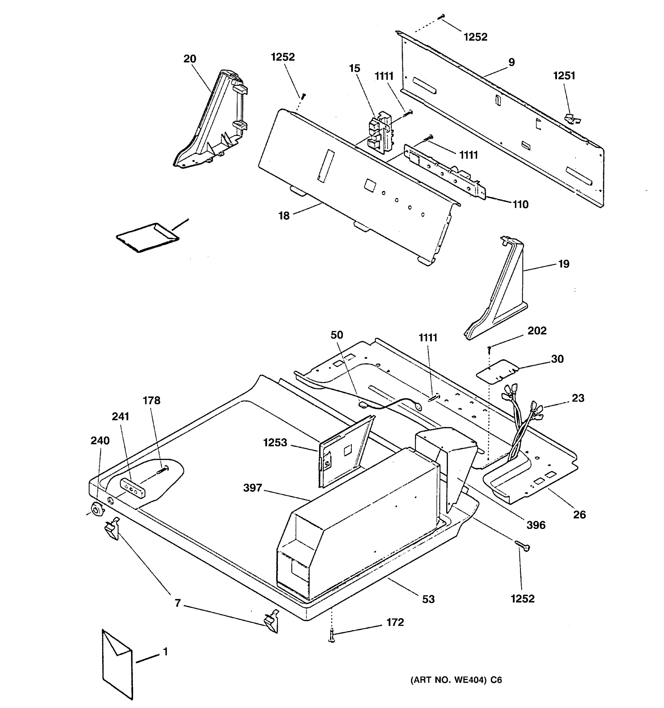 CONTROLS & TOP PANEL