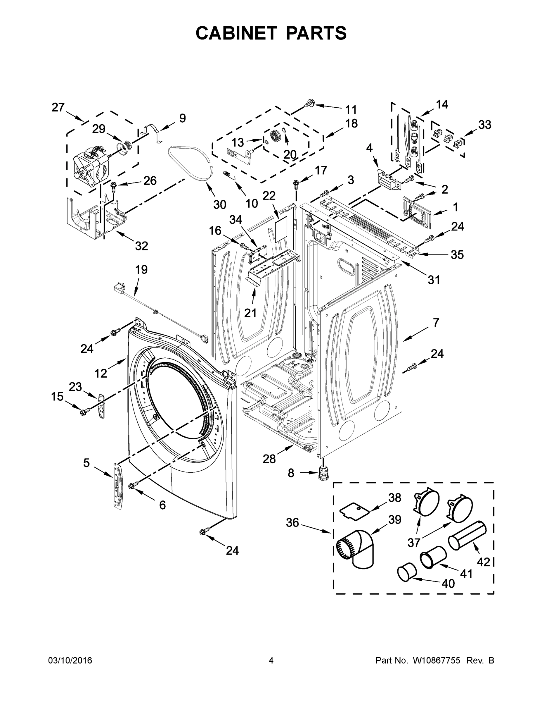 03 - CABINET PARTS