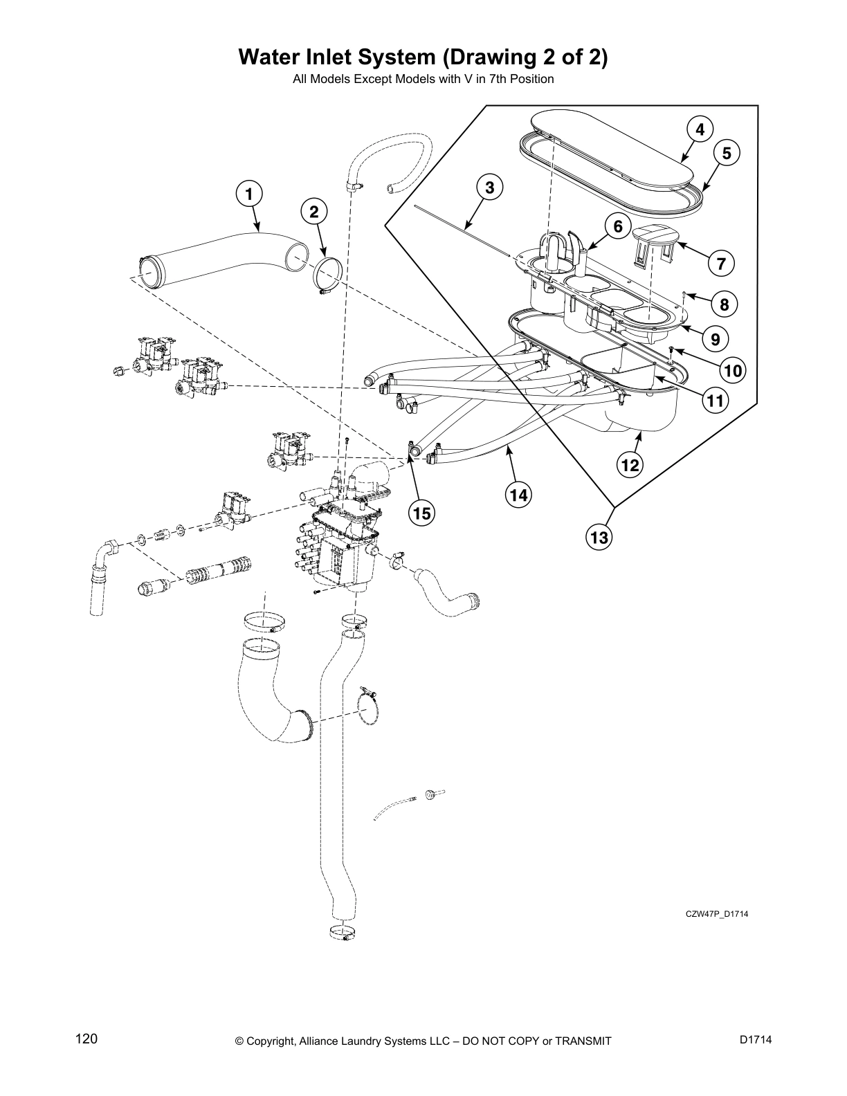 Water Inlet System (Drawing 2 of 2)