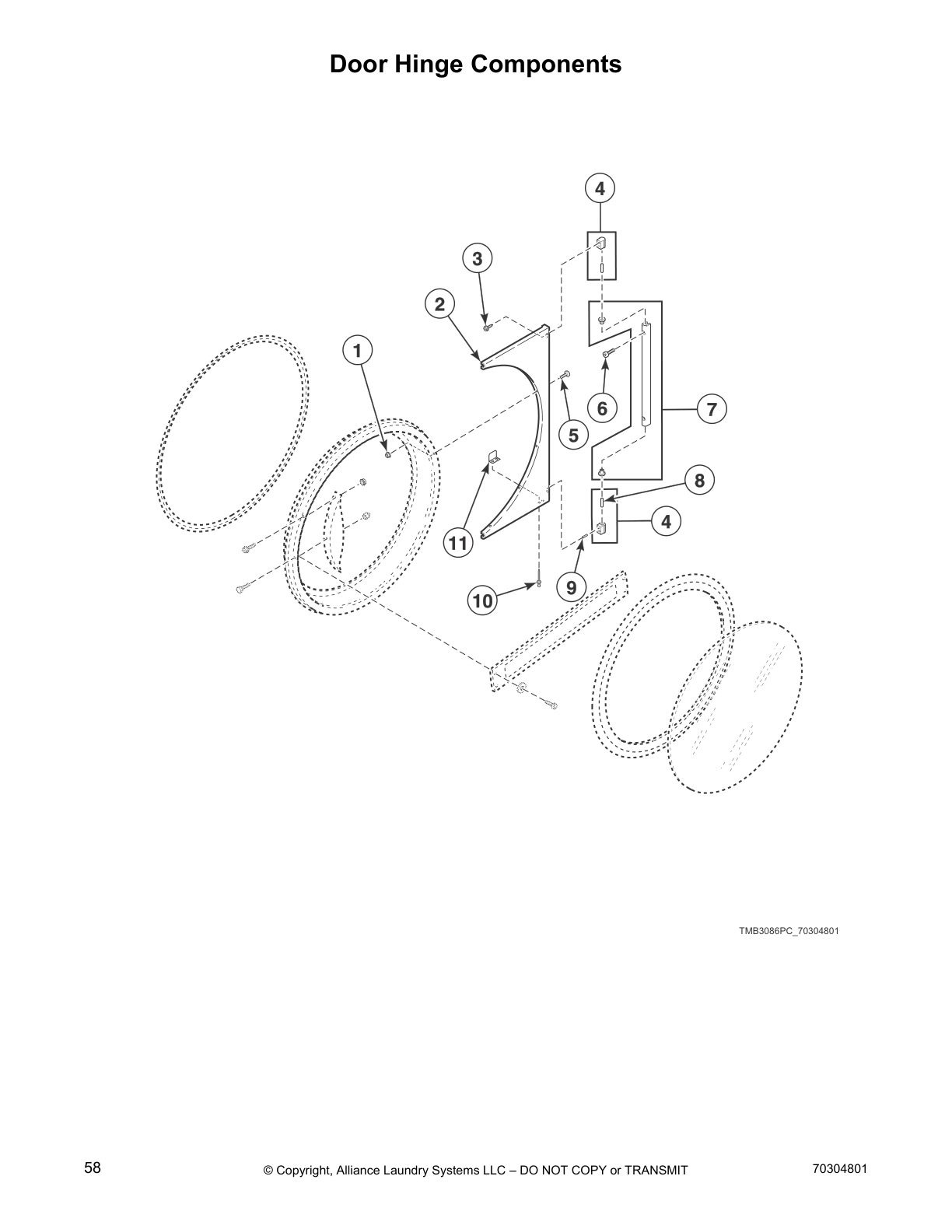 Door Hinge Components