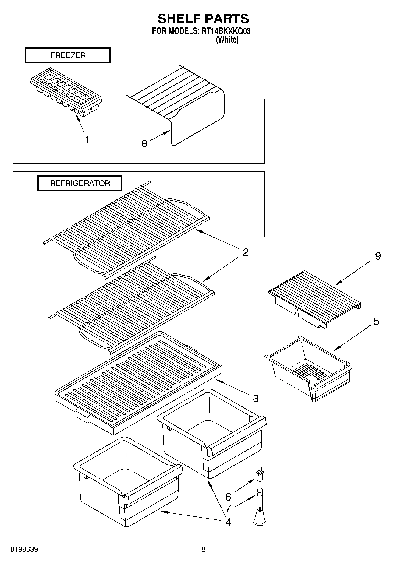 05 - SHELF PARTS, OPTIONAL PARTS