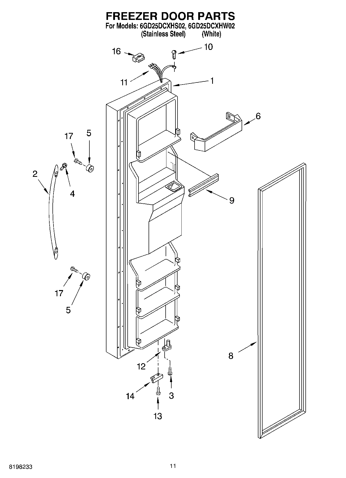 07 - FREEZER DOOR