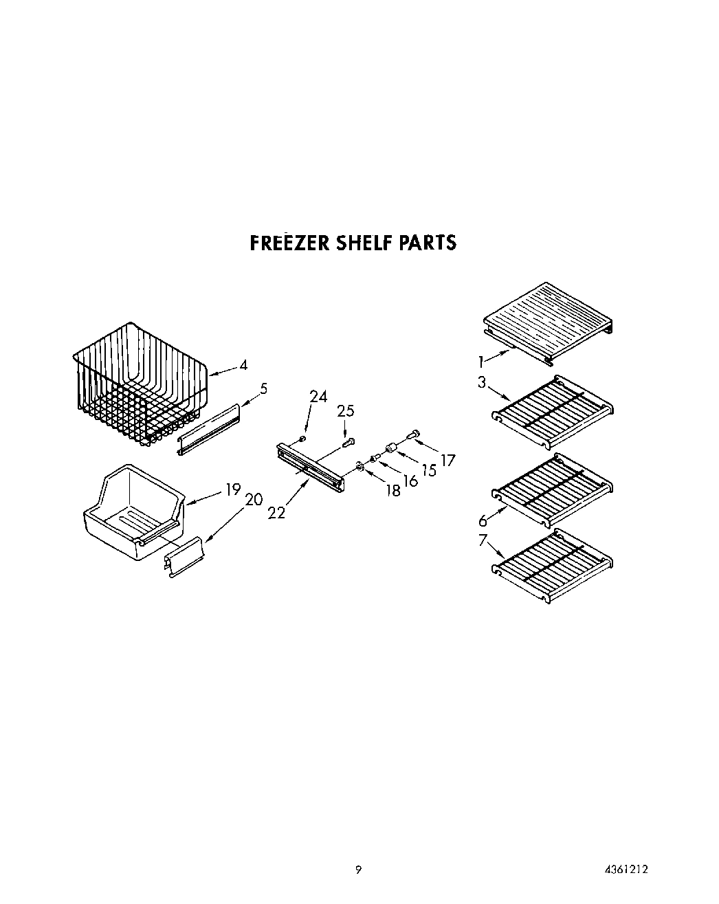 08 - FREEZER SHELF