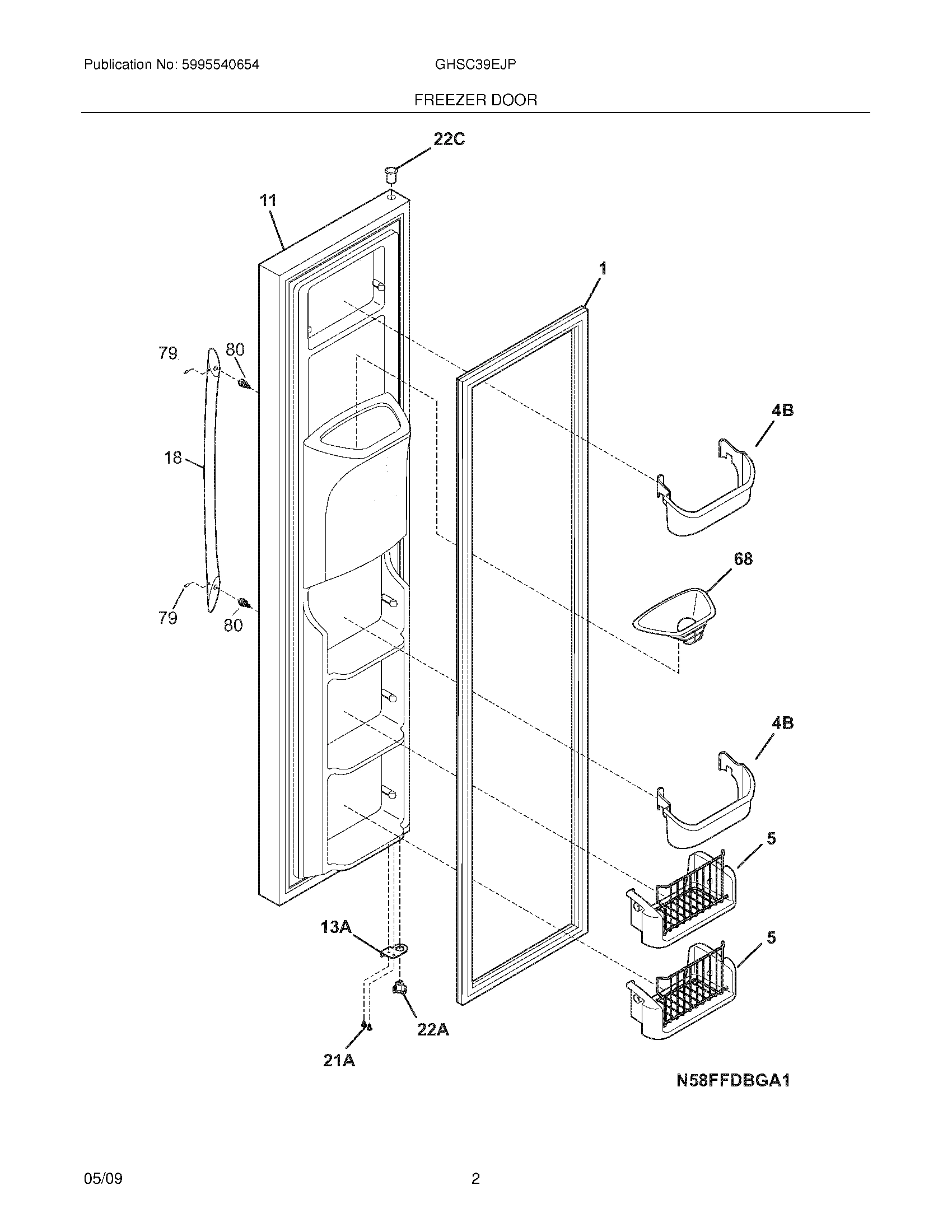 03 - FREEZER DOOR