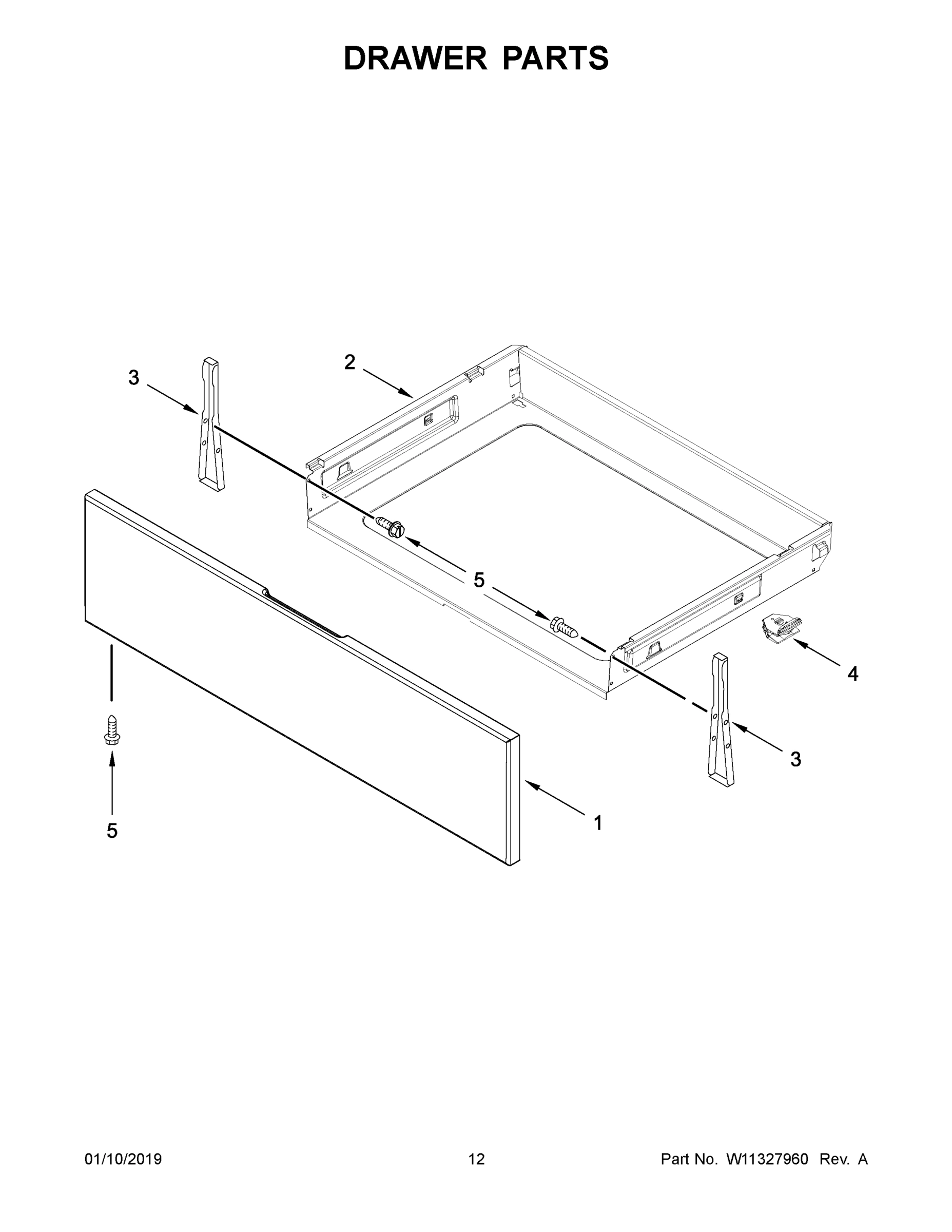 07 - DRAWER PARTS