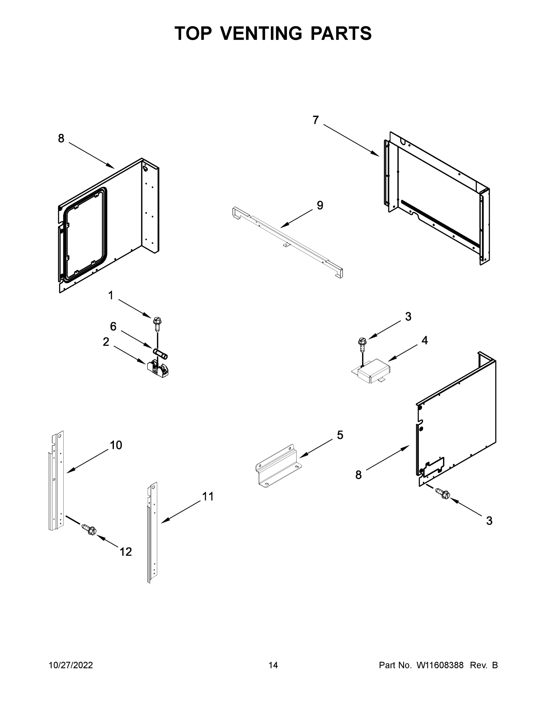 08 - TOP VENTING PARTS